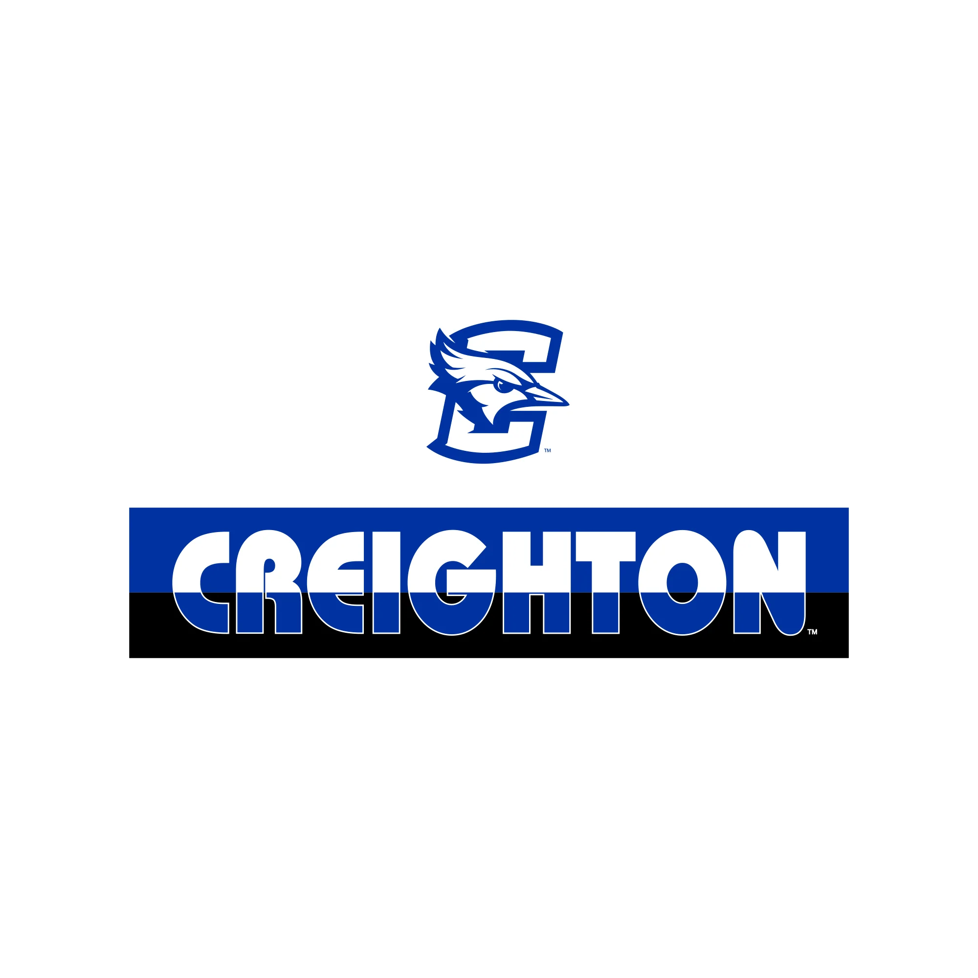 Creighton Split Bar NLA T-Shirt - White - Image 2