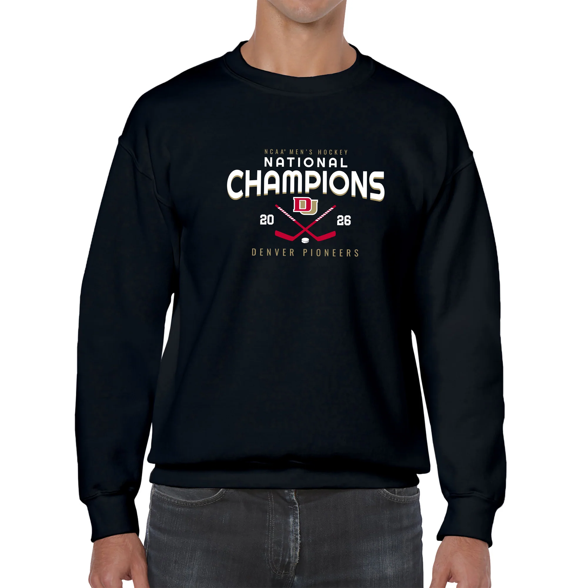Denver 2026 Hockey National Champions Rounded Crewneck - Image 7