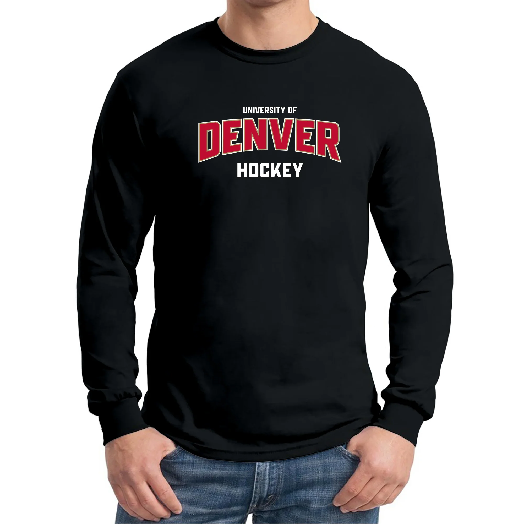 Denver Arch Logo Hockey Long Sleeve - Image 4
