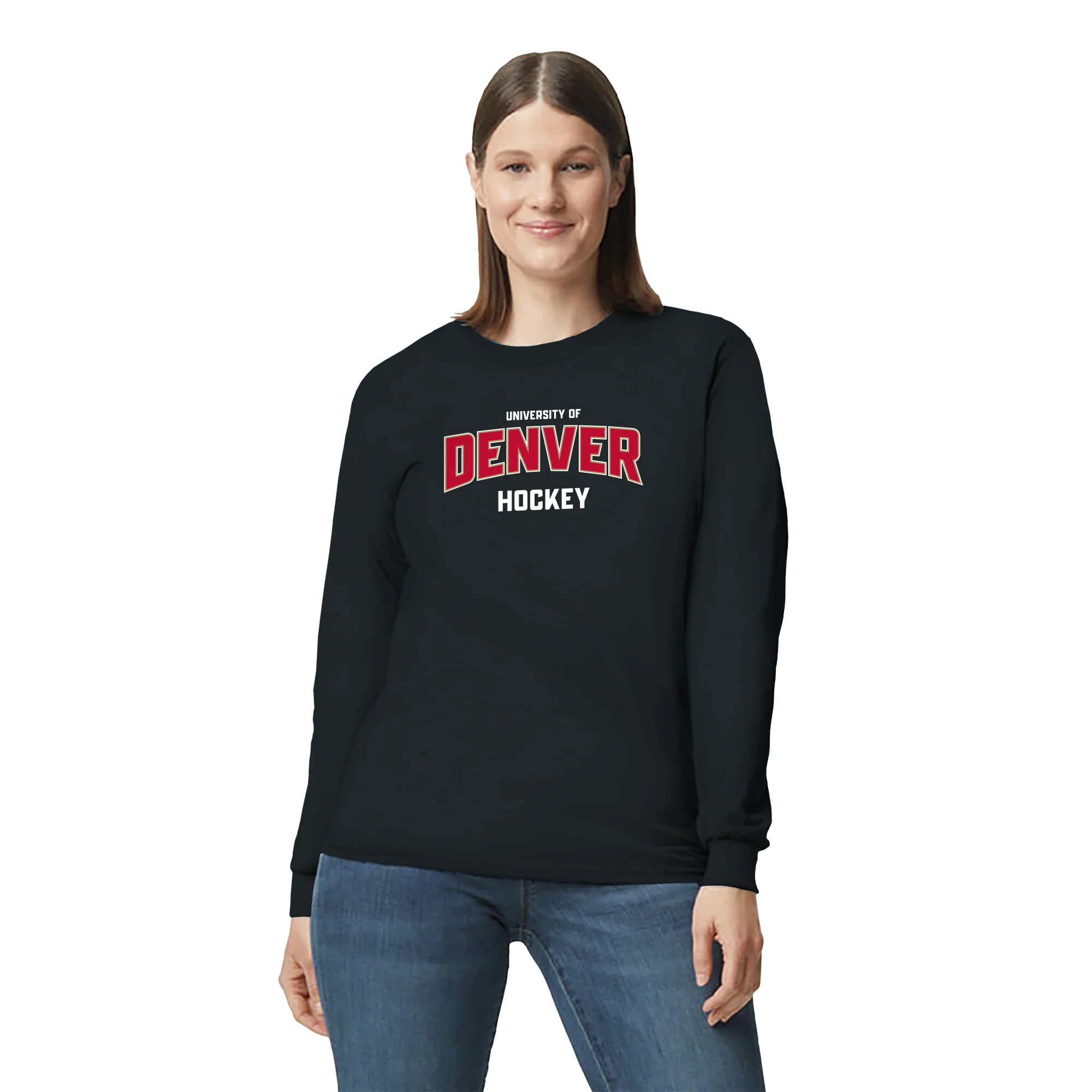 Denver Arch Logo Hockey Long Sleeve - Image 5