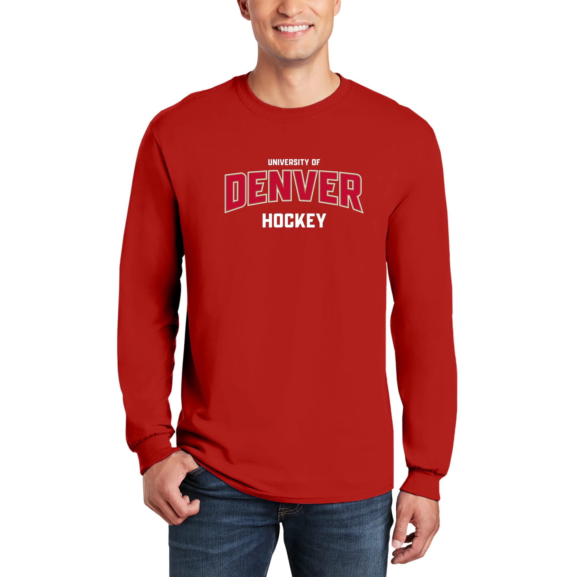 Denver Arch Logo Hockey Long Sleeve - Image 7