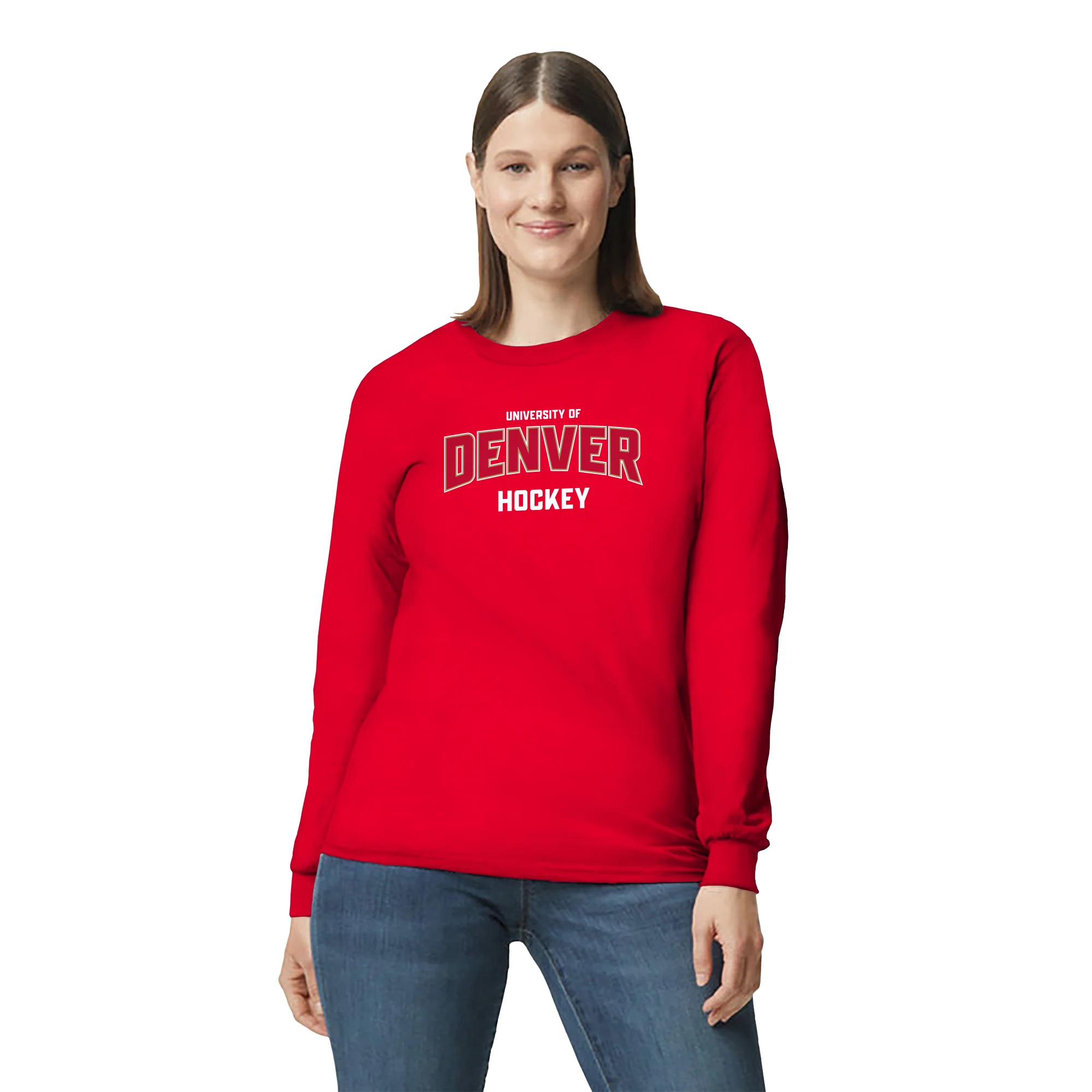 Denver Arch Logo Hockey Long Sleeve - Image 8