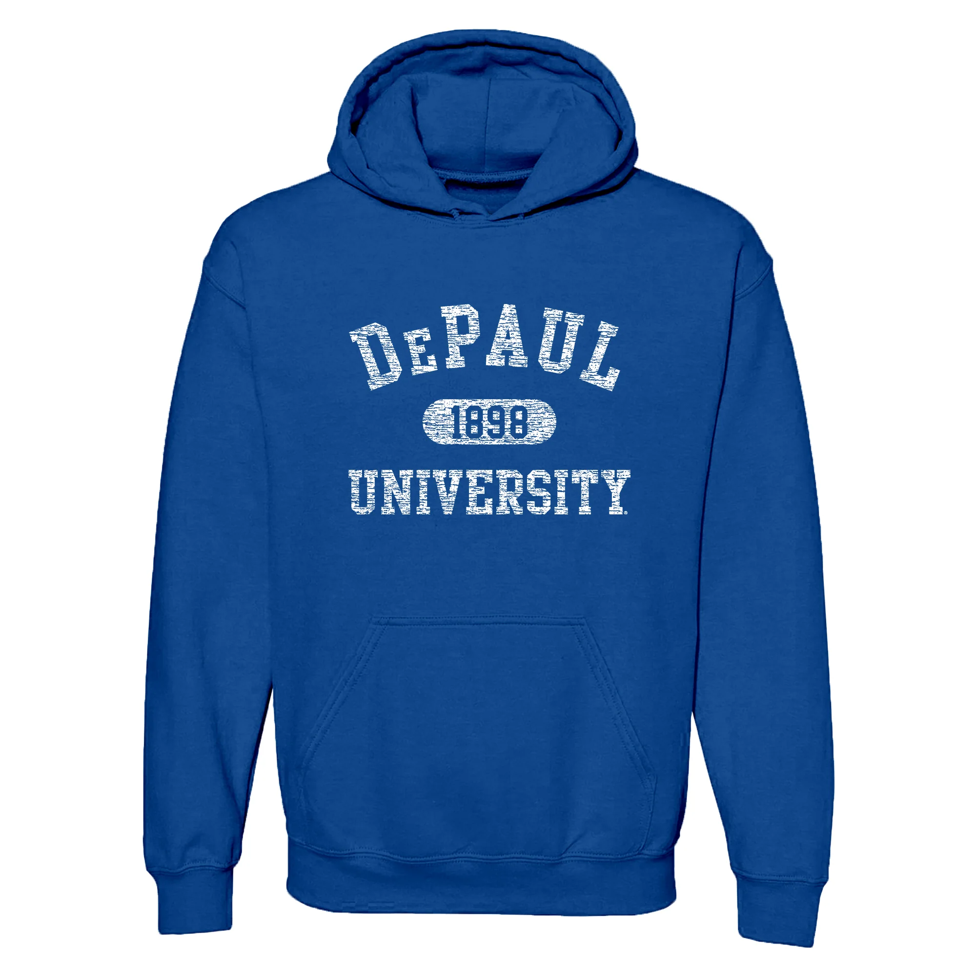 DePaul Athletic Arch Hoodie - Royal