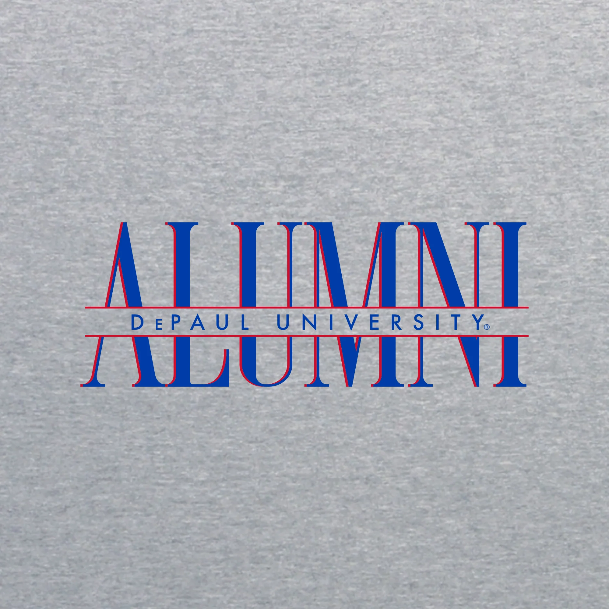 DePaul Classic Alumni Crewneck - Sport Grey - Image 2