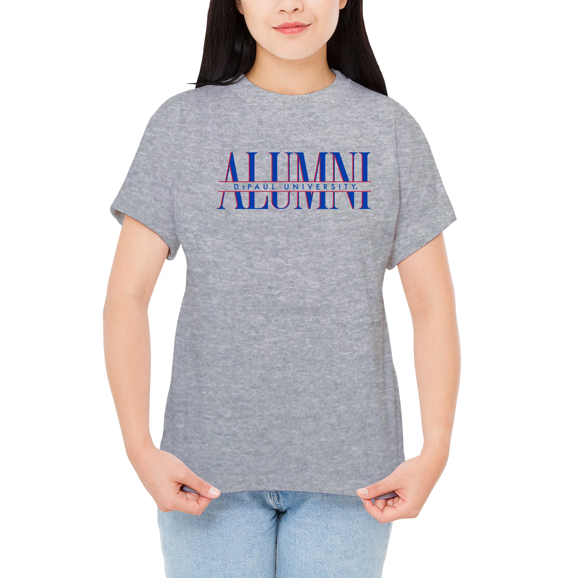DePaul Classic Alumni T-Shirt - Sport Grey - Image 4