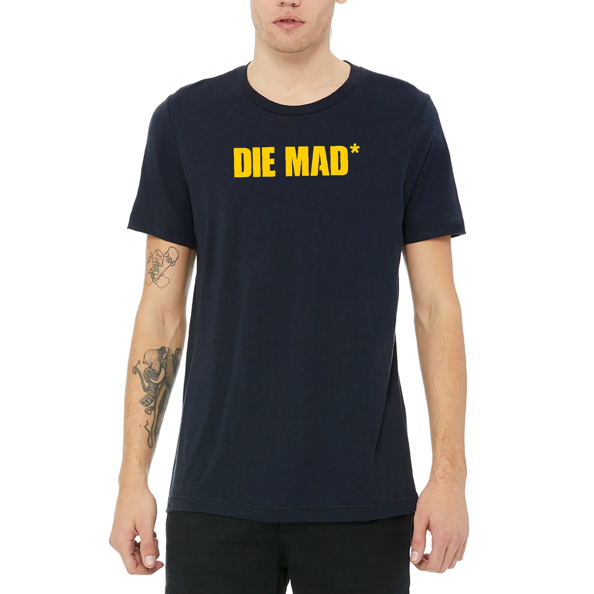 Die Mad - Navy Triblend - Image 3