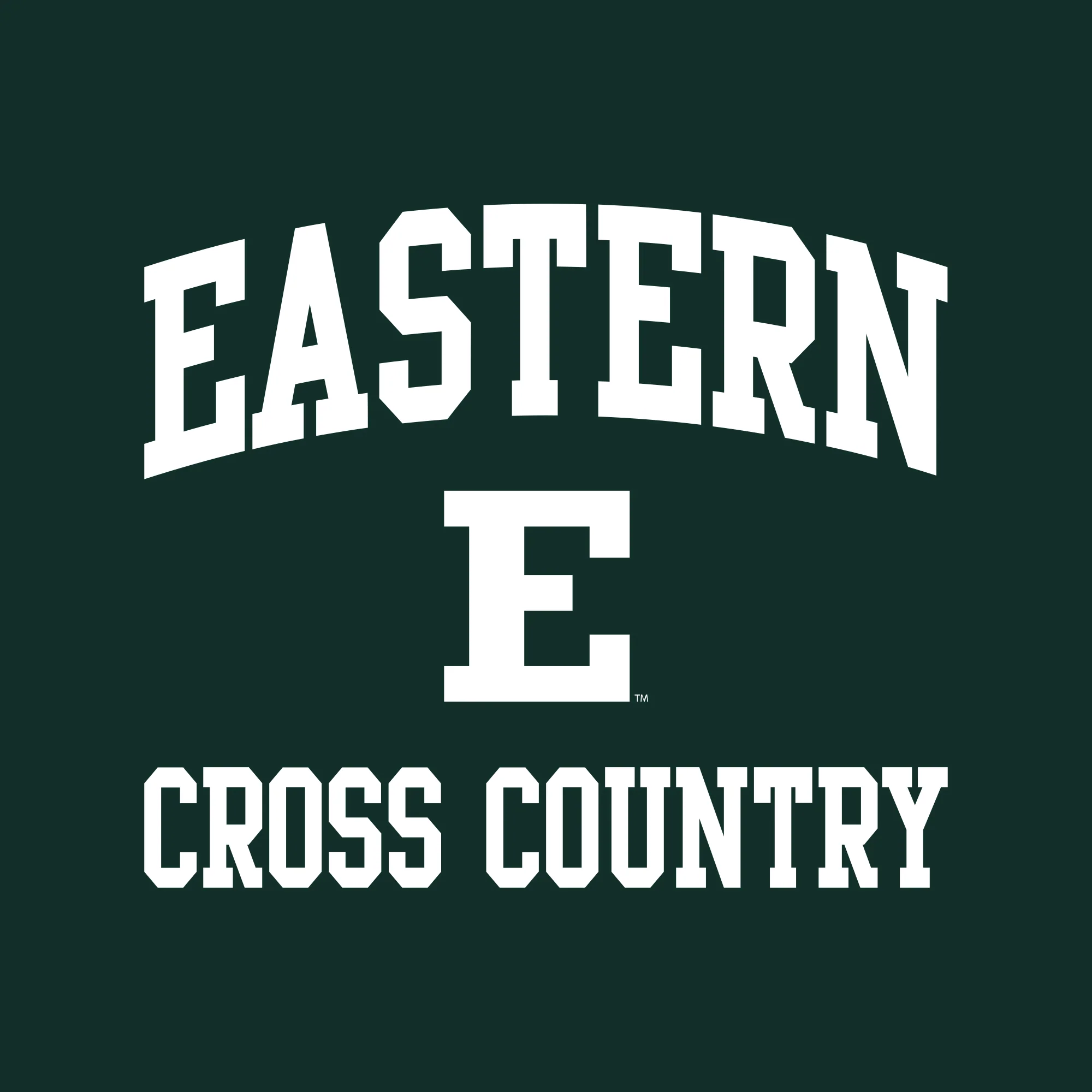 Eastern Michigan Arch Logo Cross Country Hoodie - Forest - Image 2