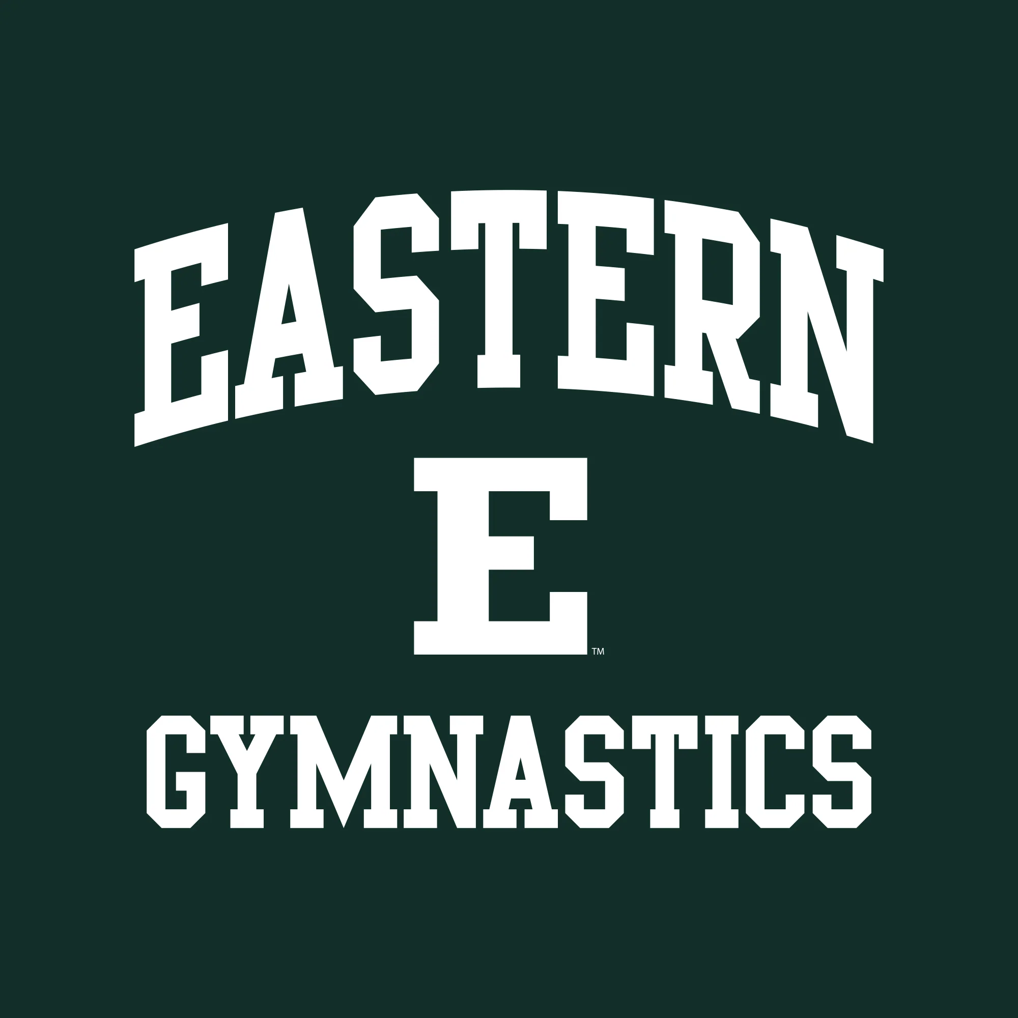 Eastern Michigan Arch Logo Gymnastics T-Shirt - Forest - Image 2