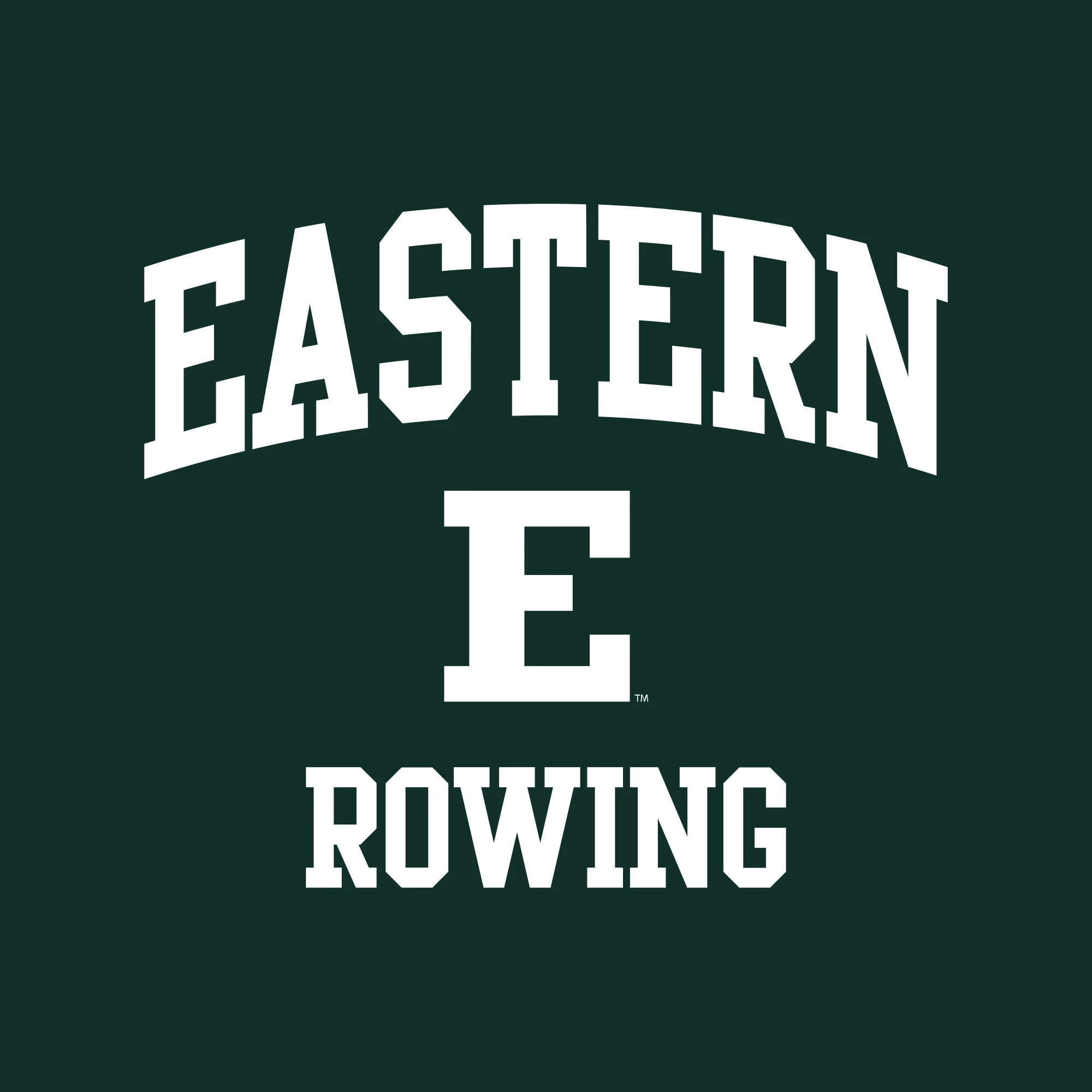 Eastern Michigan Arch Logo Rowing T-Shirt - Forest - Image 2