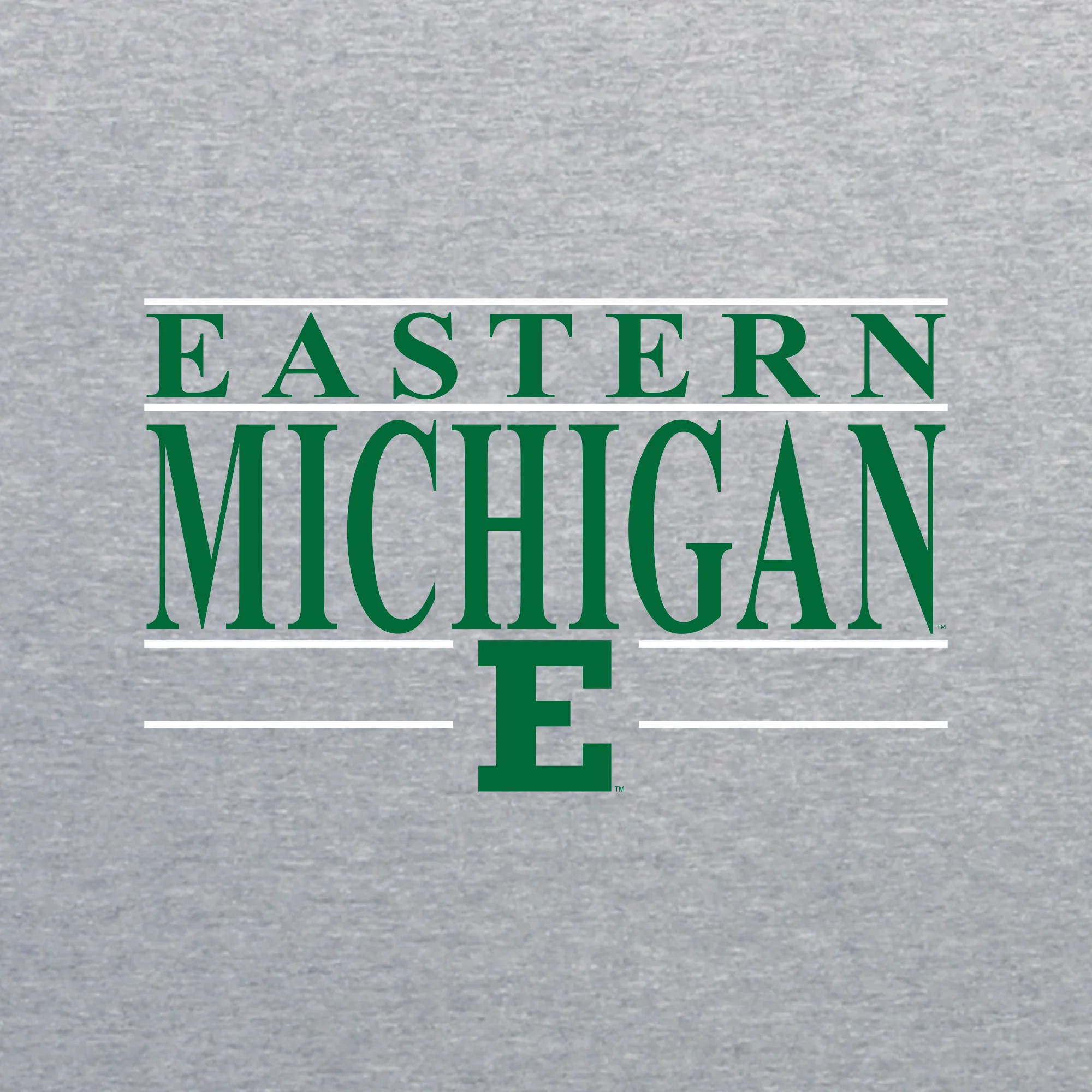 Eastern Michigan Headline Crewneck - Sport Grey - Image 2