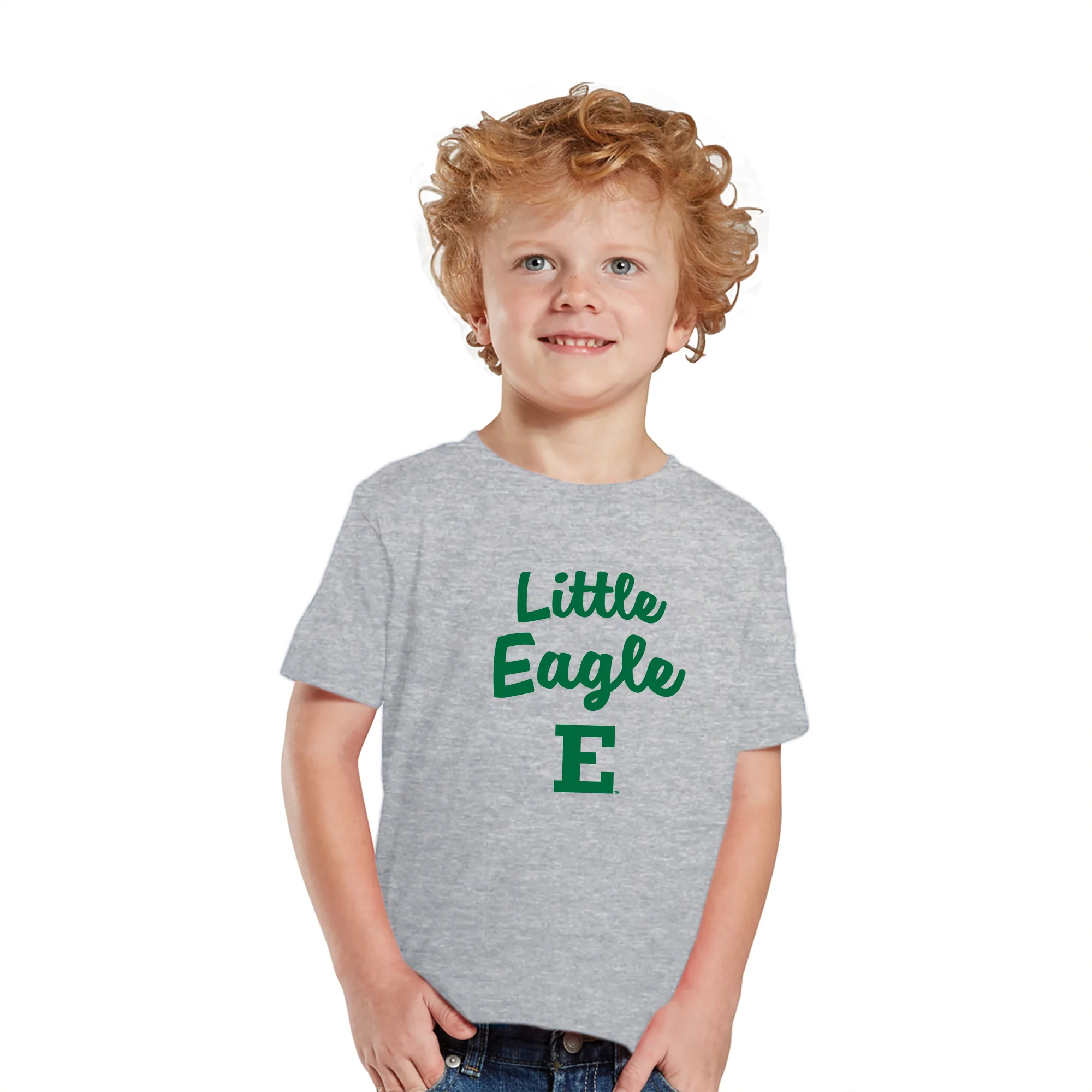 Eastern Michigan Little Eagle Toddler T-Shirt - Heather - Image 3