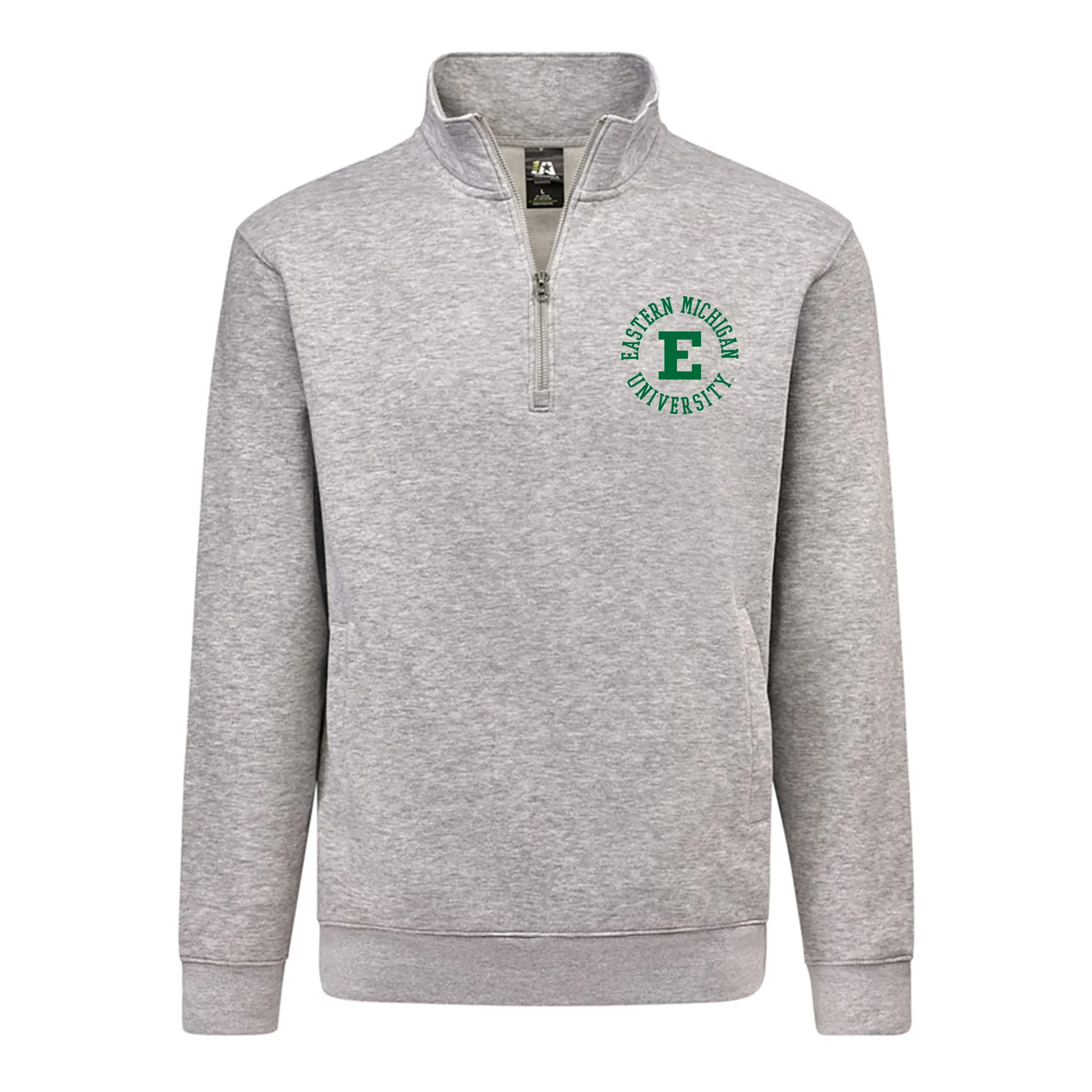 Eastern Michigan Old School Circle 1/4 Zip - Oxford