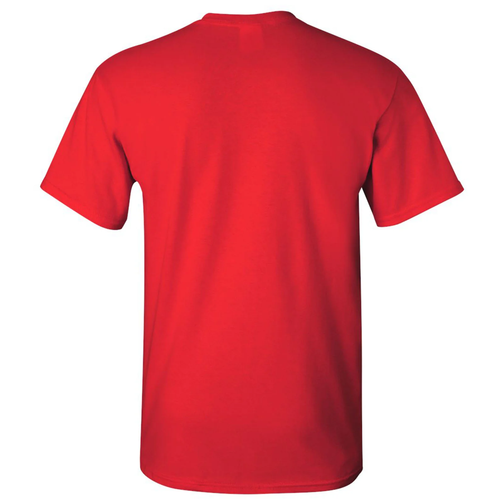 Ferris State University Bulldogs Arch Logo Short Sleeve T Shirt - Red - Image 3