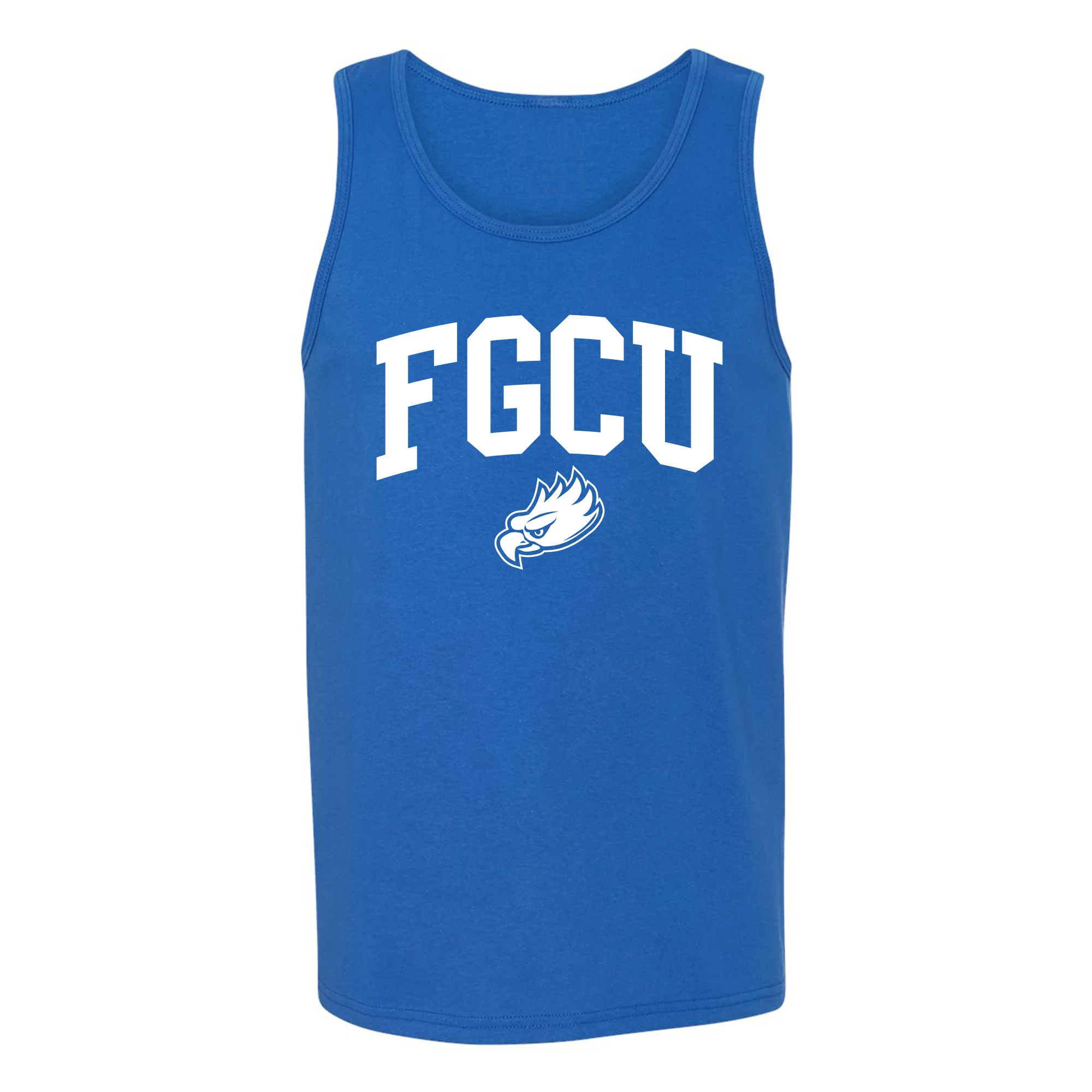 Florida Gulf Coast University Eagles Arch Logo Tank Top - Royal