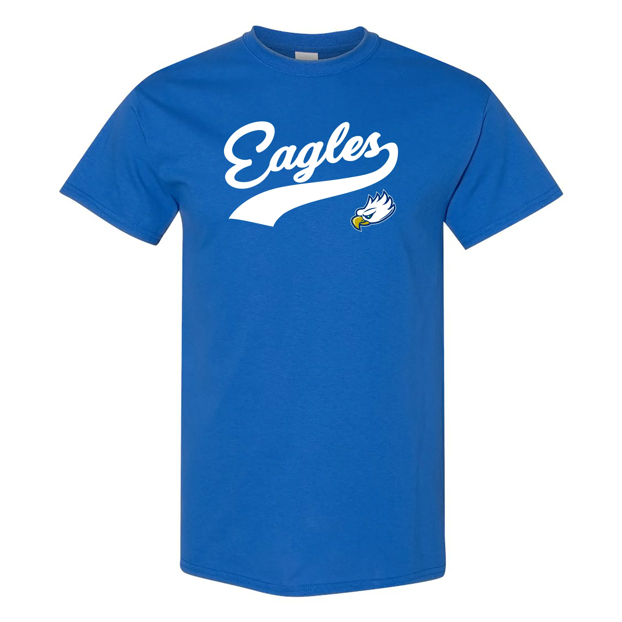 Florida Gulf Coast University Eagles Baseball Jersey Script Short Sleeve T-Shirt - Royal