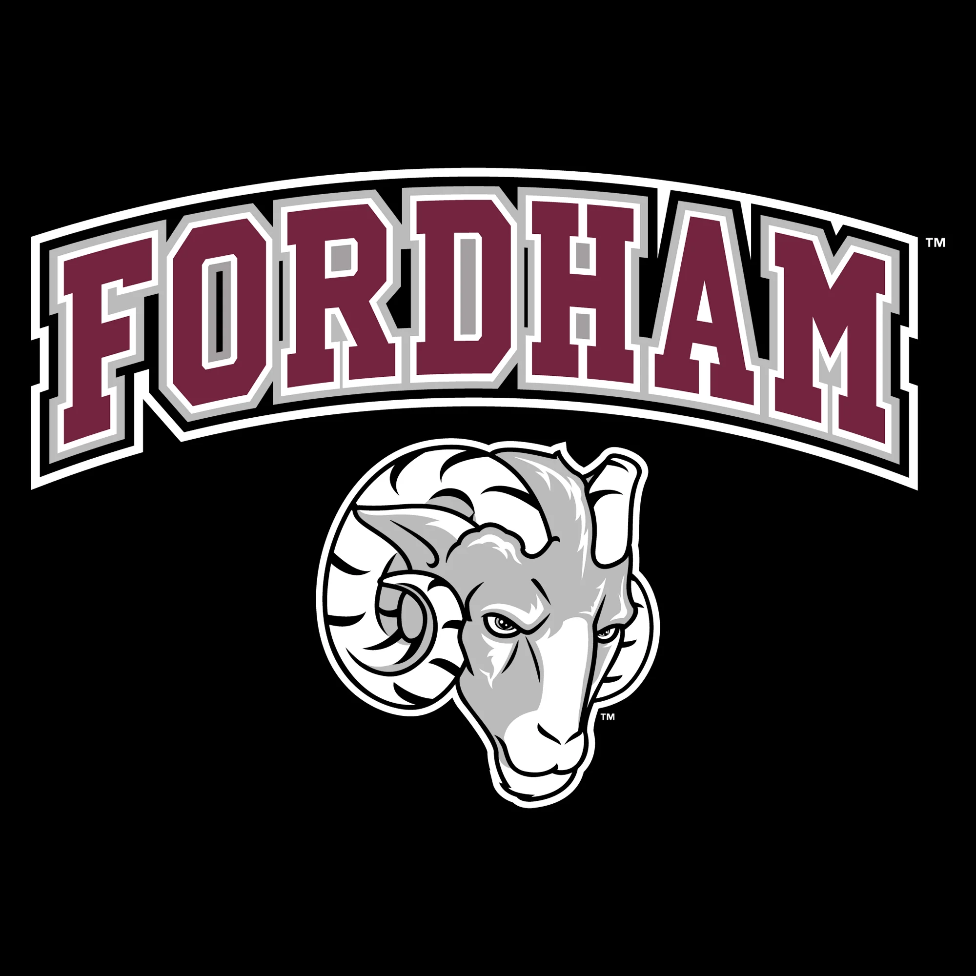 Fordham University Rams Arch Logo T-Shirt - Image 3