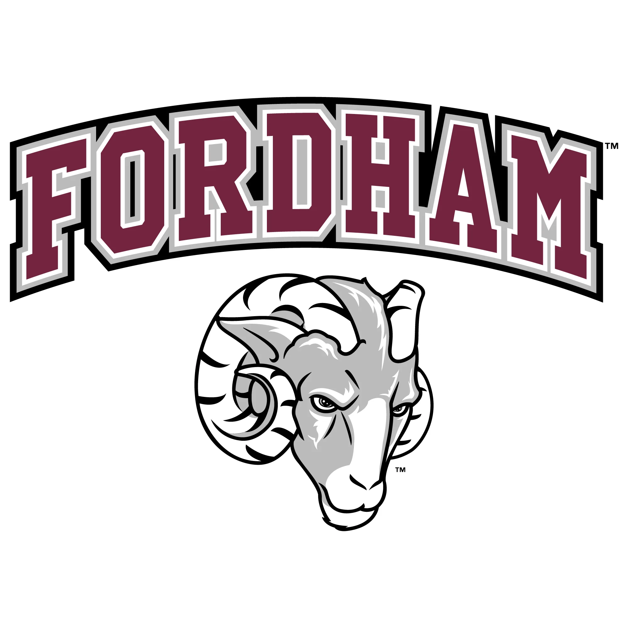 Fordham University Rams Arch Logo Youth T-Shirt - Image 5
