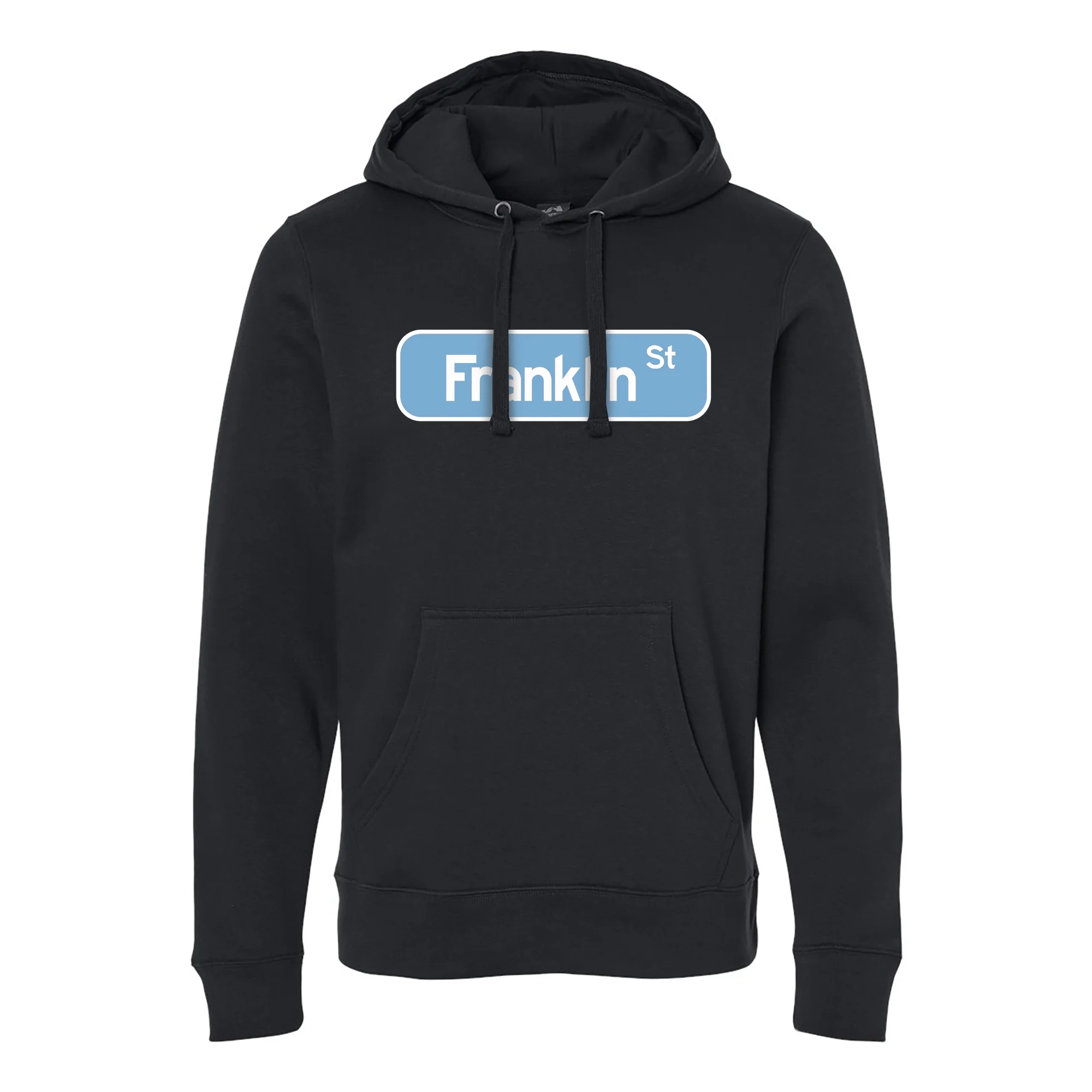 Franklin Street Sign JA BTB Hoodie - Black
