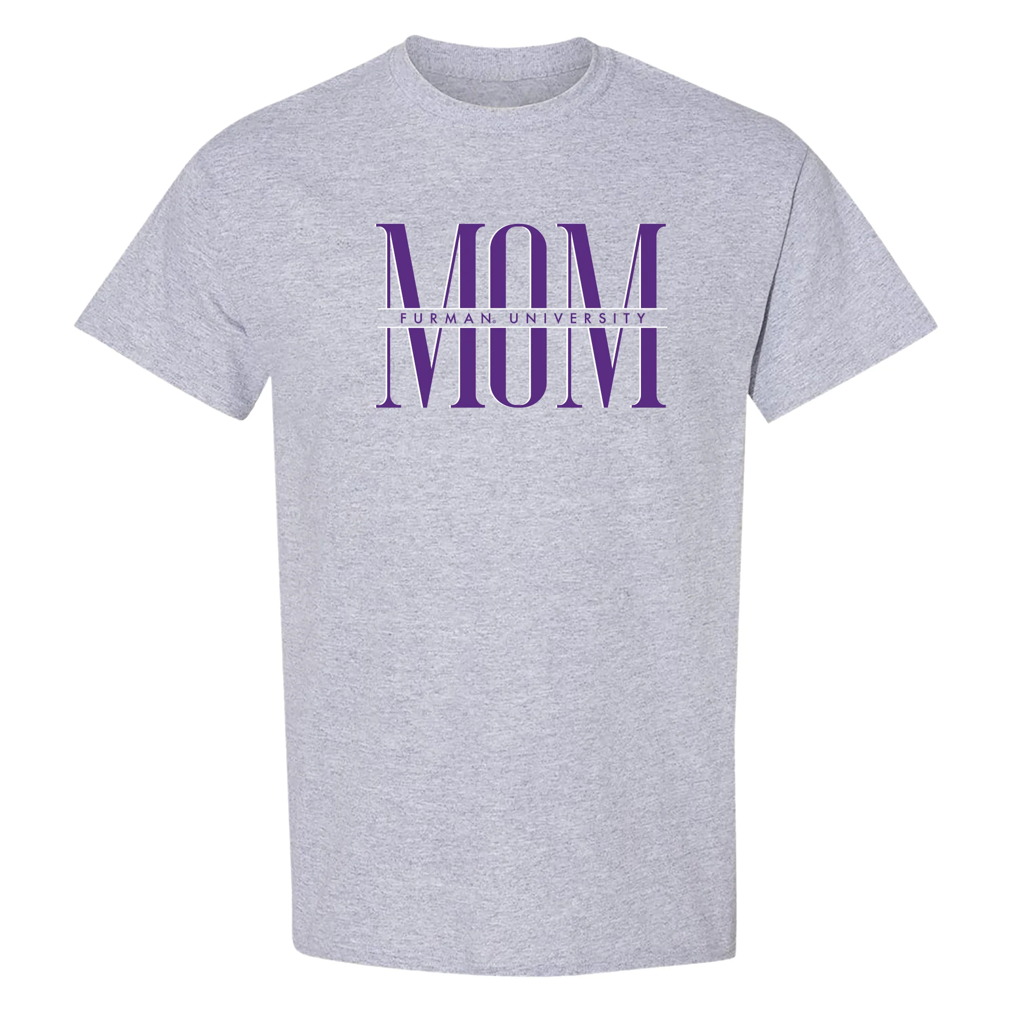 Furman Classic Mom T-Shirt - Sport Grey