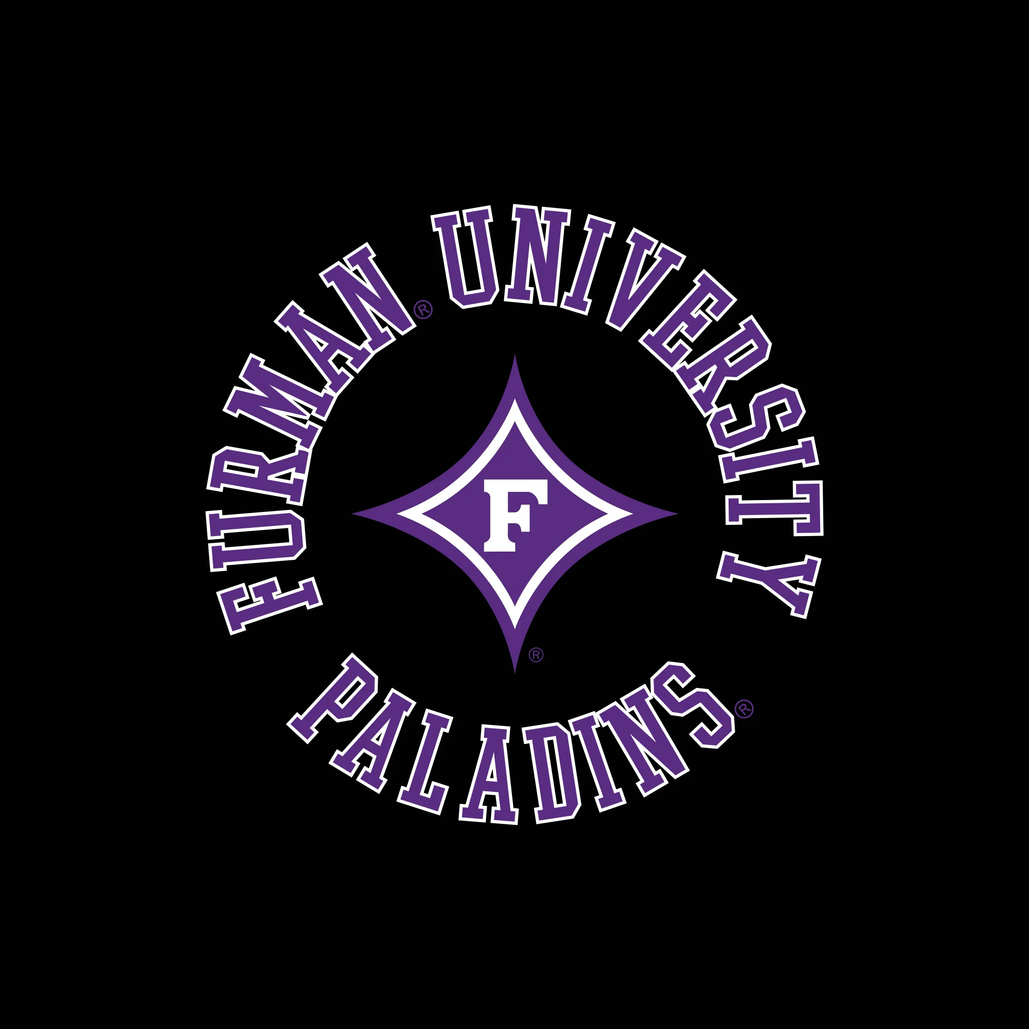 Furman University Old School Circle JA BTB Sweatpants - Image 3