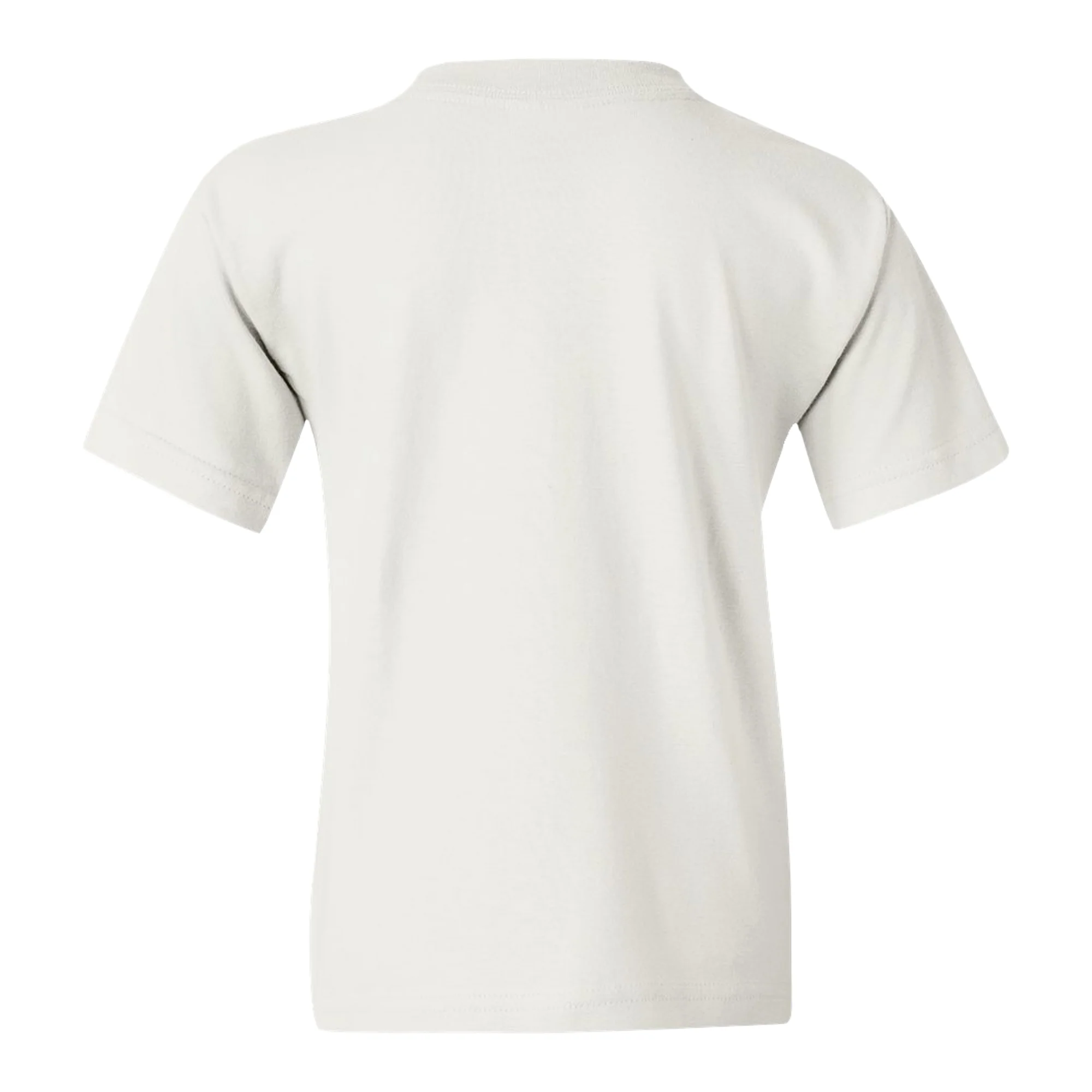 Furman University Paladins Arch Logo Short Sleeve Youth T Shirt - White - Image 3