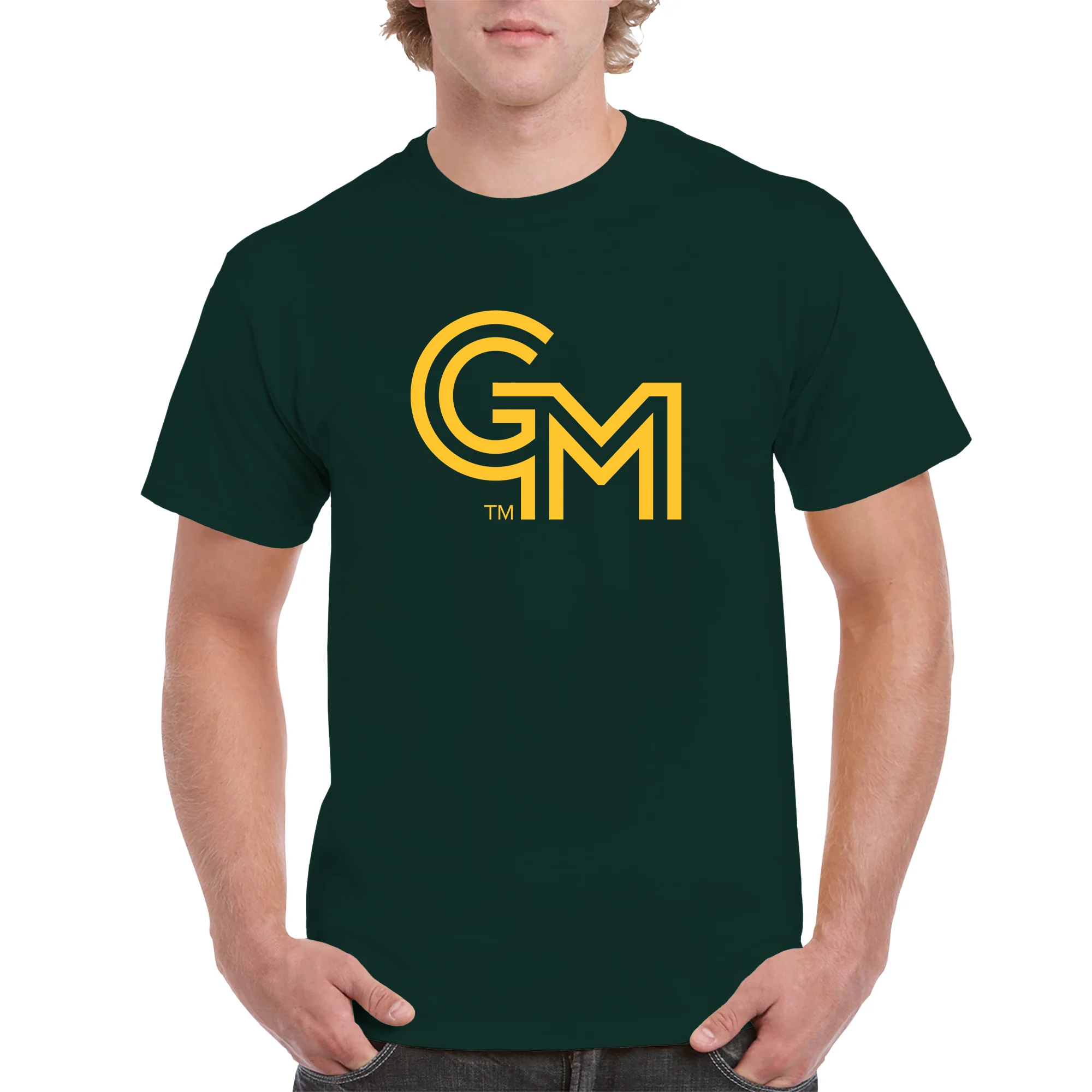 George Mason University Patriots Primary Logo T-Shirt - Forest - Image 3