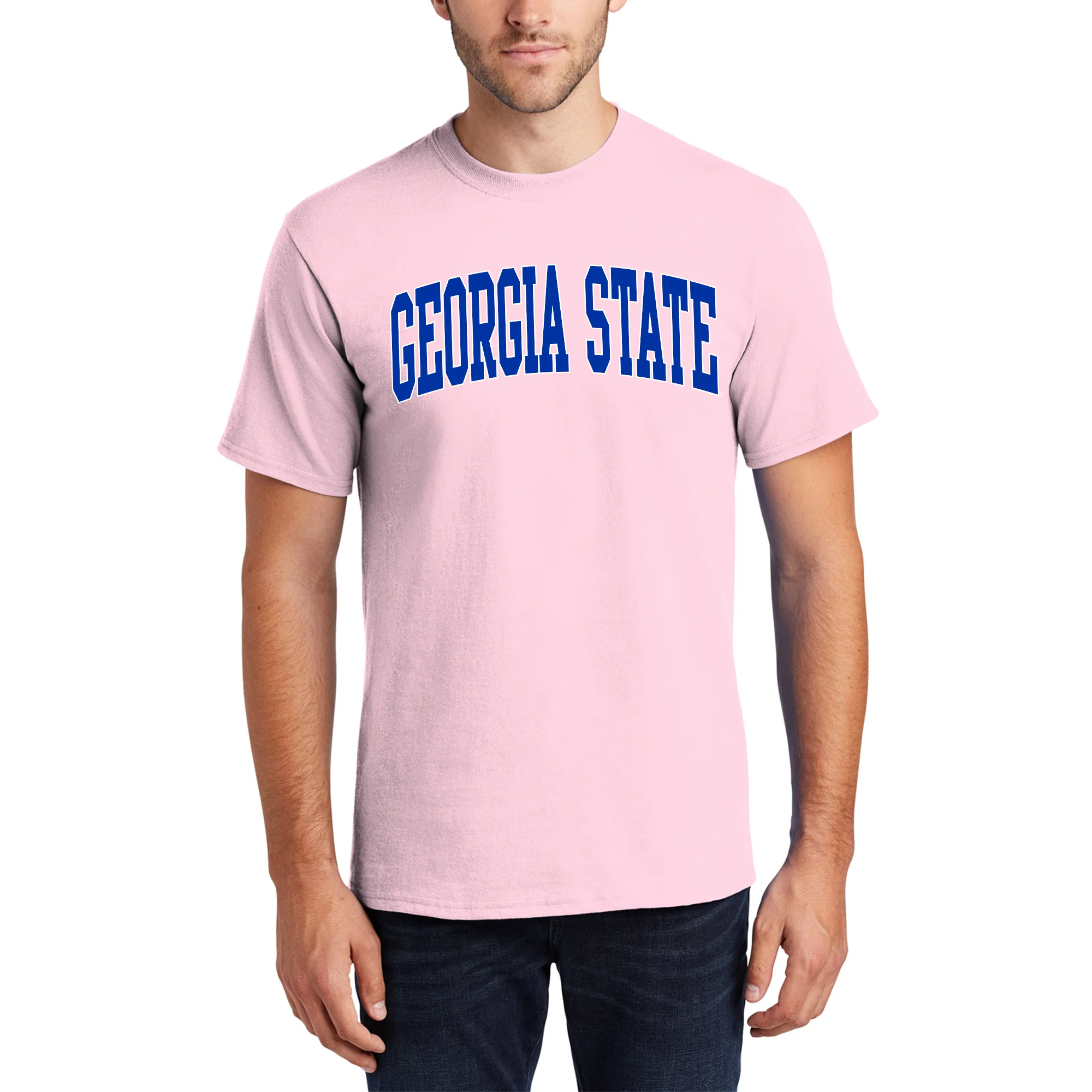 Georgia State Panthers Mega Arch T-Shirt - Light Pink - Image 3