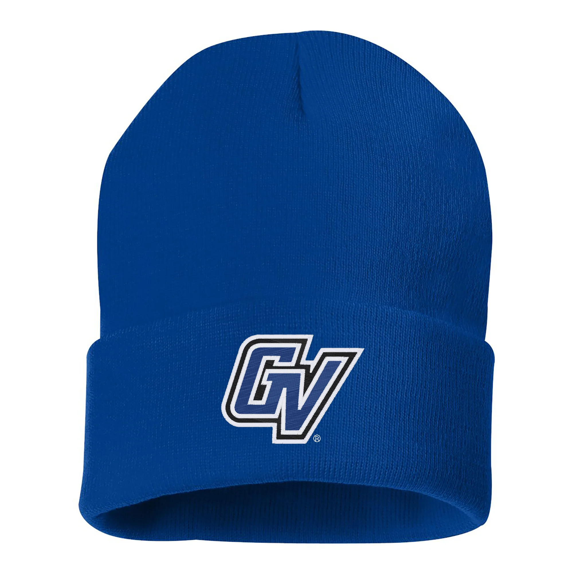 Grand Valley State Primary Logo Solid Knit Beanie
