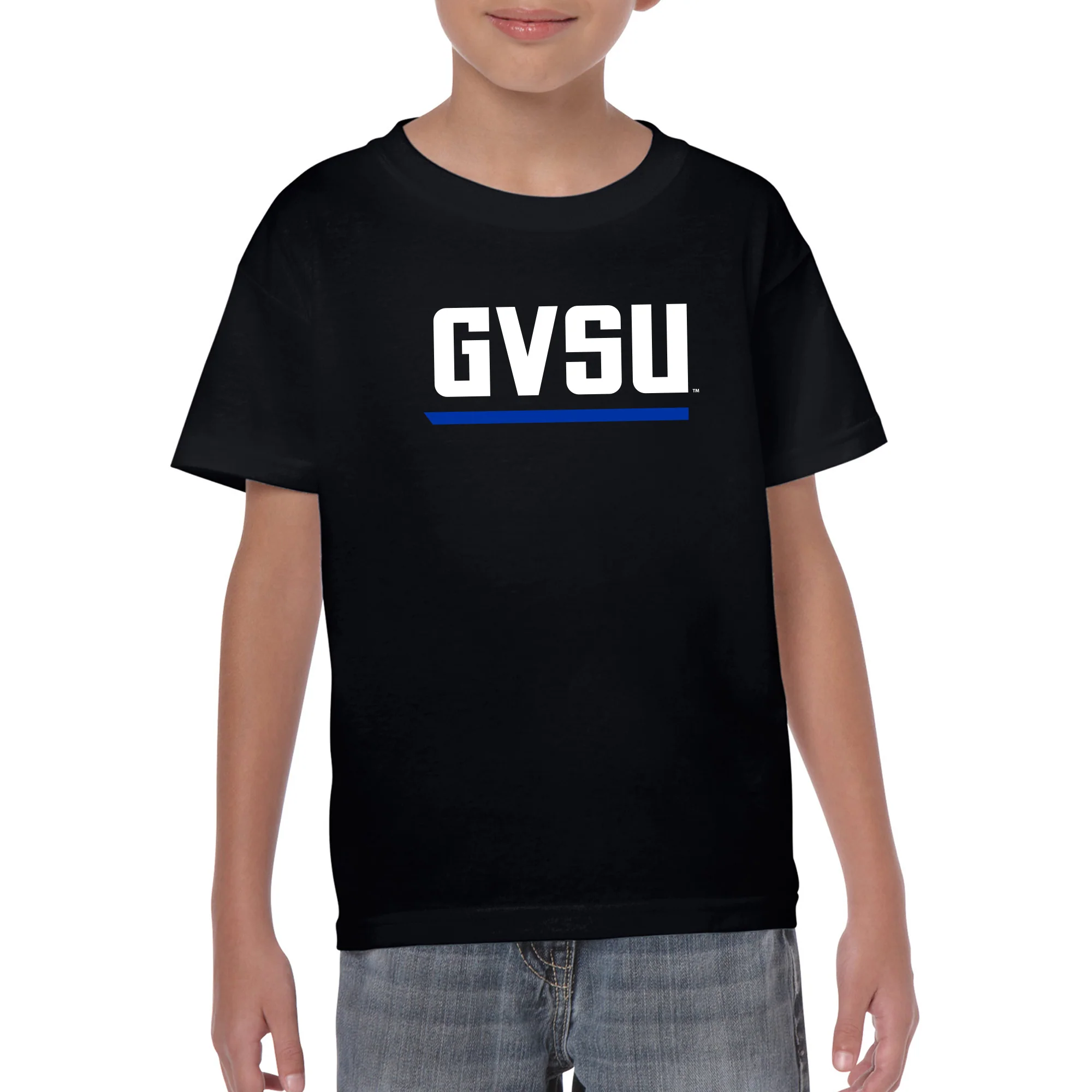 GVSU Athletic Wordmark Youth T-Shirt - Image 8
