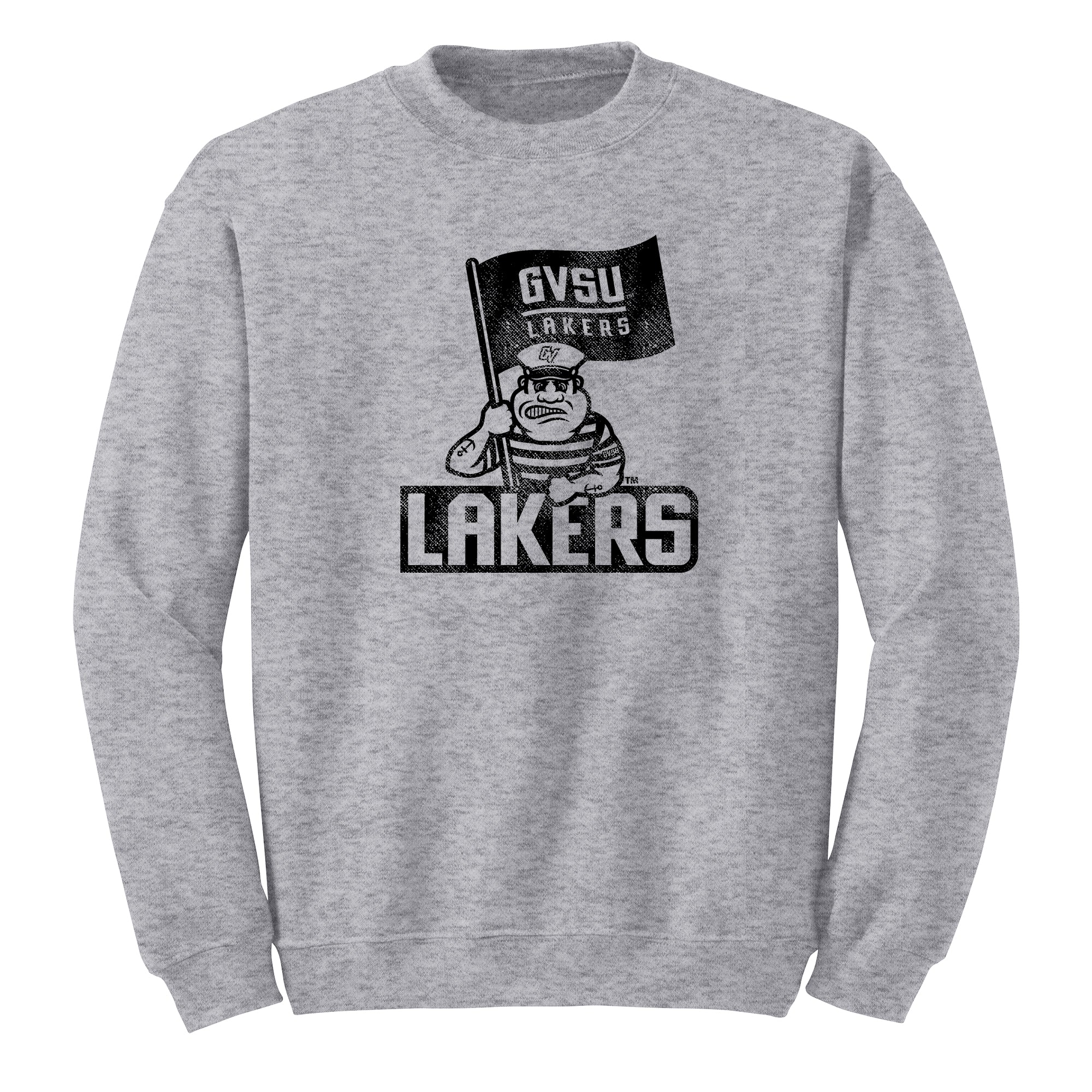 GVSU Mascot Mark Crewneck - Sport Grey