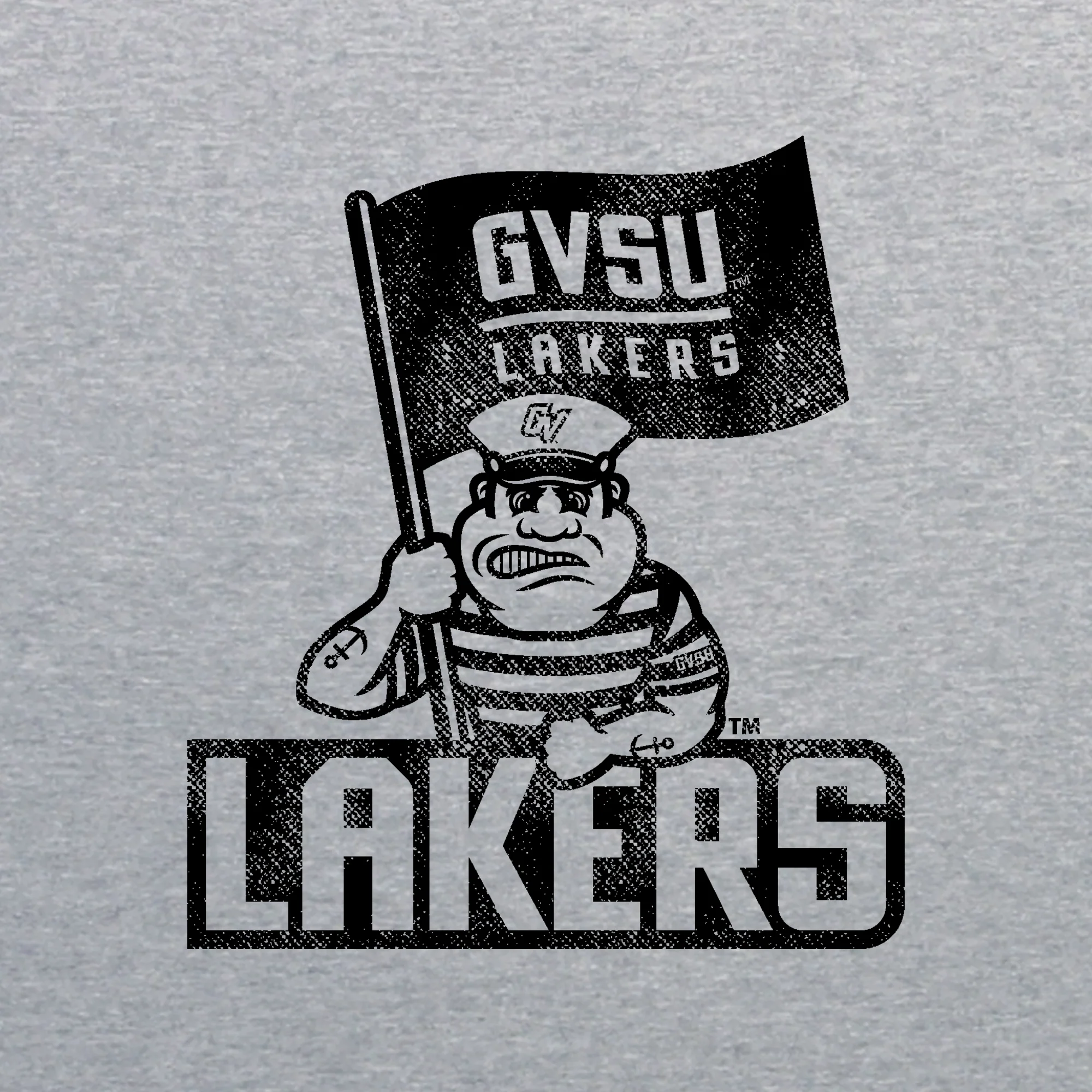 GVSU Mascot Mark Crewneck - Sport Grey - Image 2