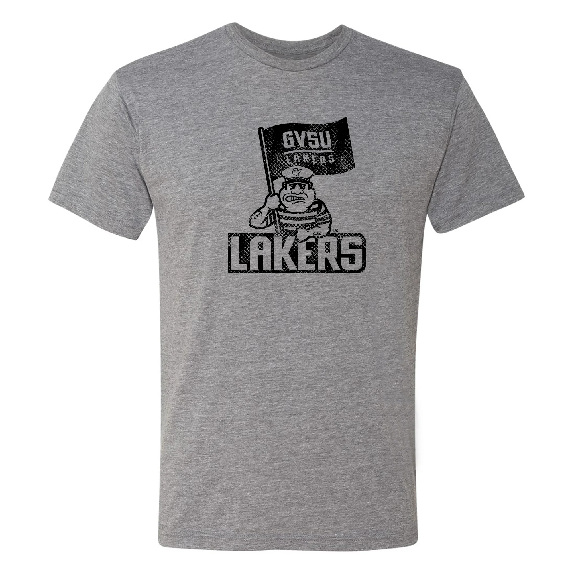 GVSU Mascot Mark NLA Triblend T-Shirt - Premium Heather