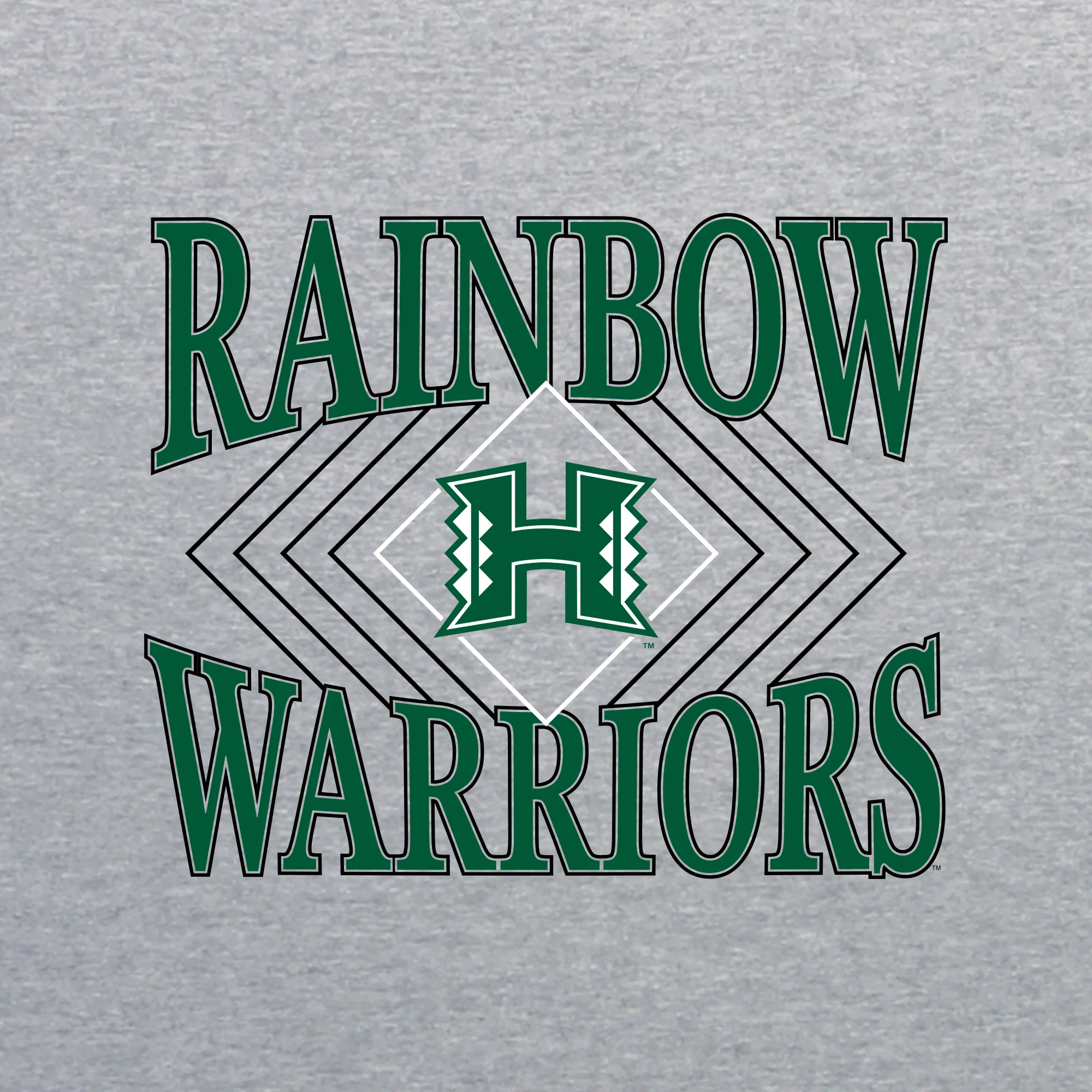 Hawaii Diamond Victory JA BTB Fleece Crewneck - Oxford - Image 2