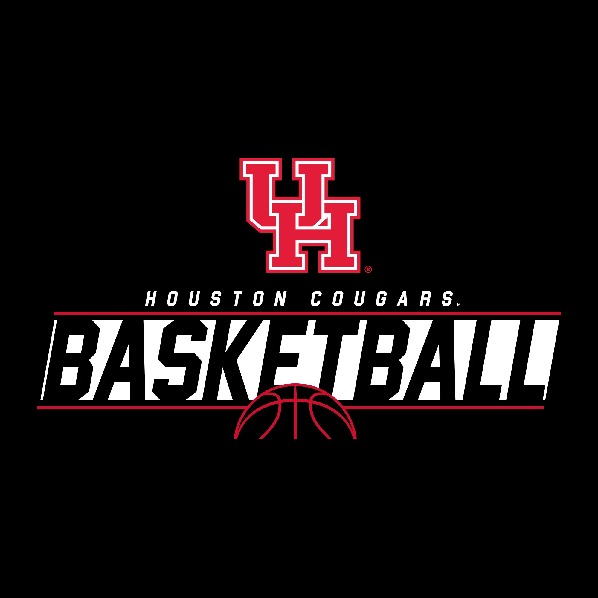 Houston Cougars Basketball Charge T Shirt - Black - Image 2