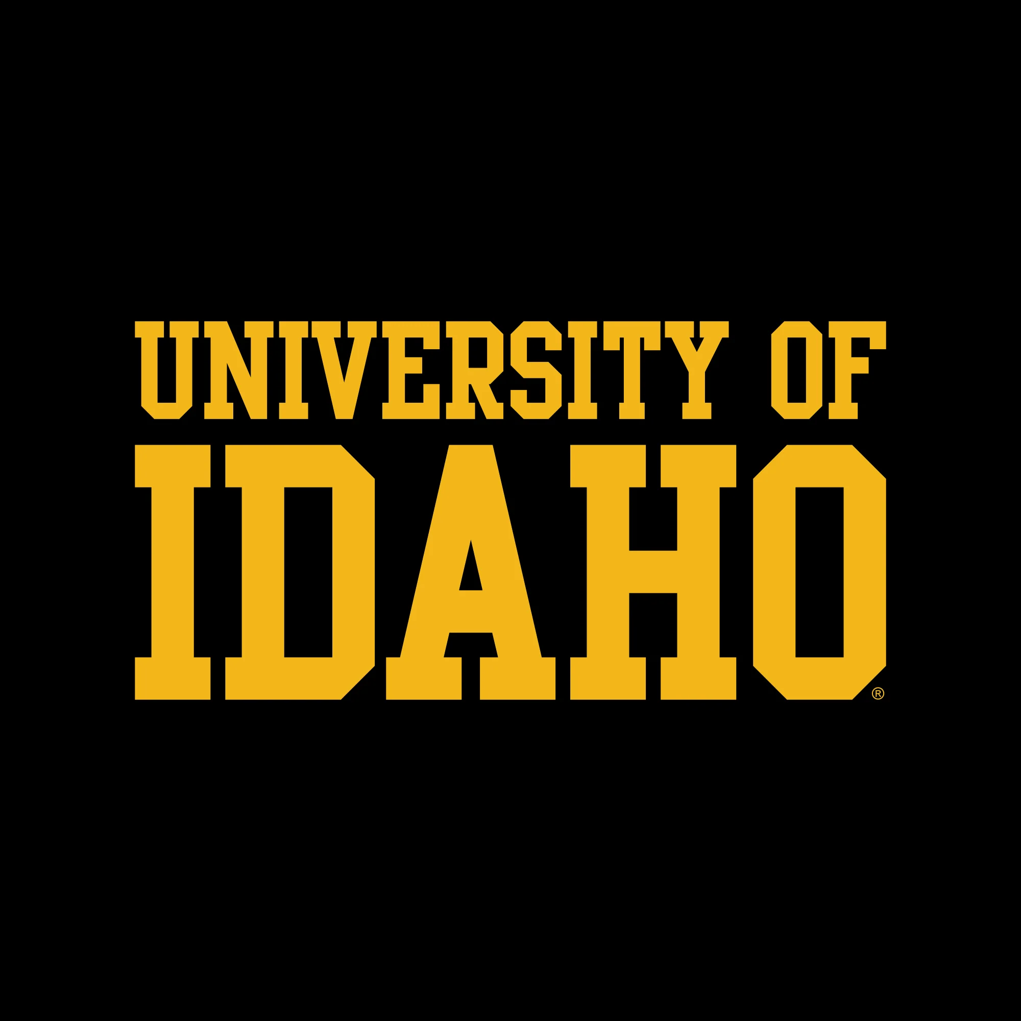 Idaho Vandals Basic Block Crewneck Sweatshirt - Black - Image 2