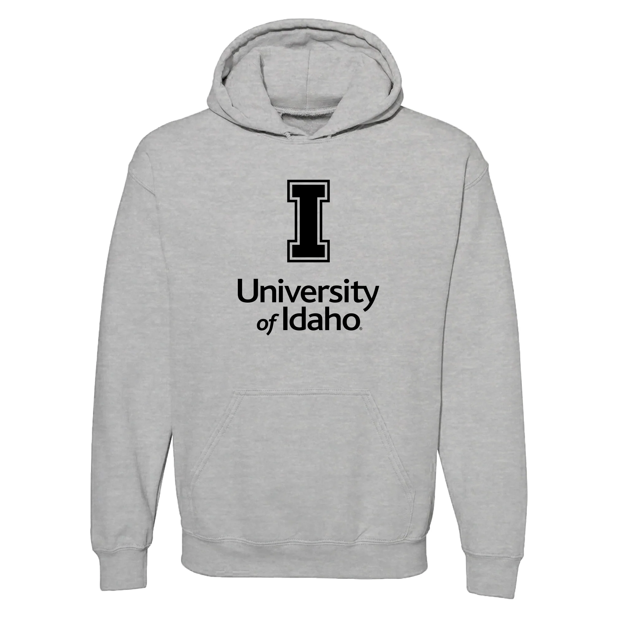 Idaho Vandals Institutional Logo Hoodie - Sport Grey