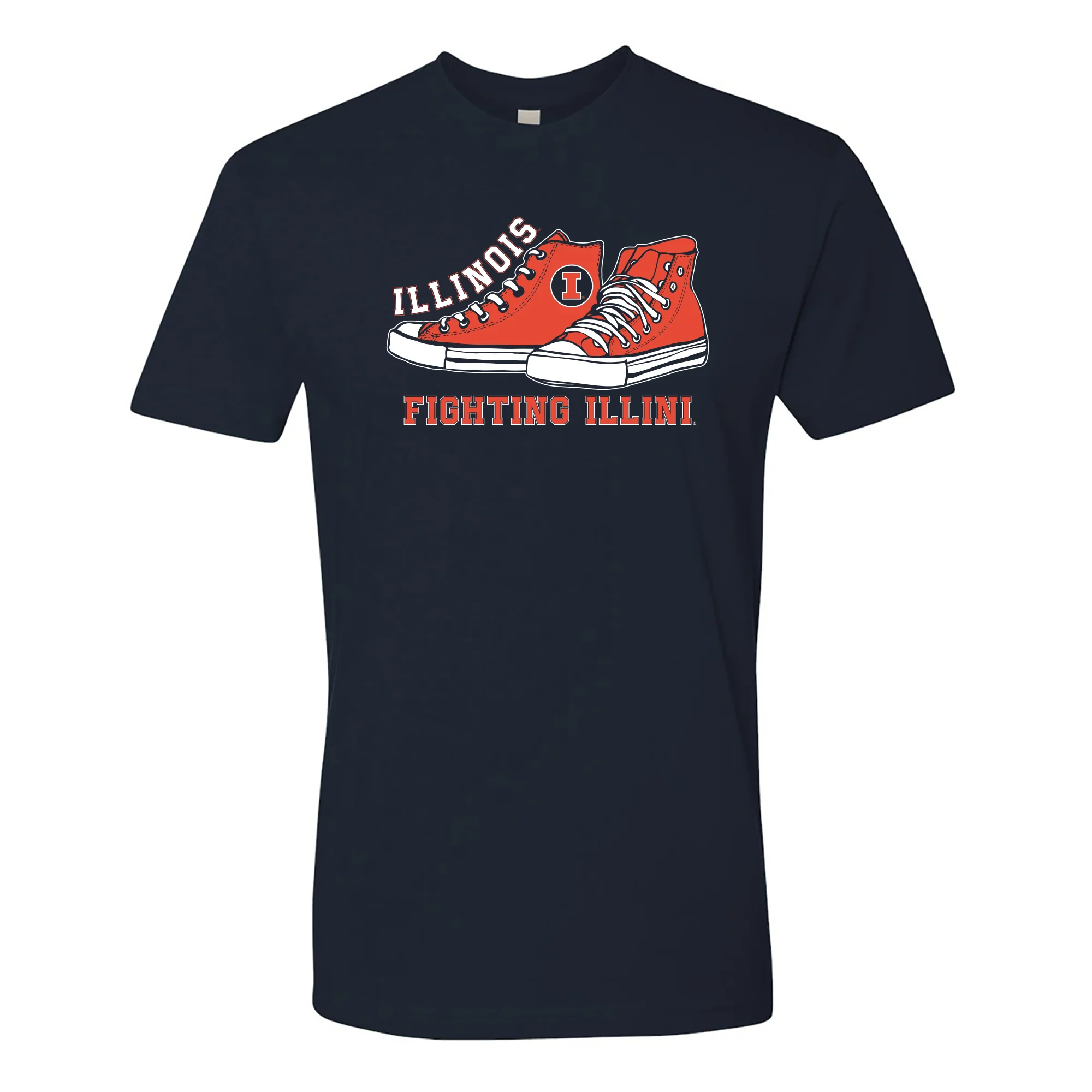 Illinois High Tops NLA T-Shirt - Midnight Navy