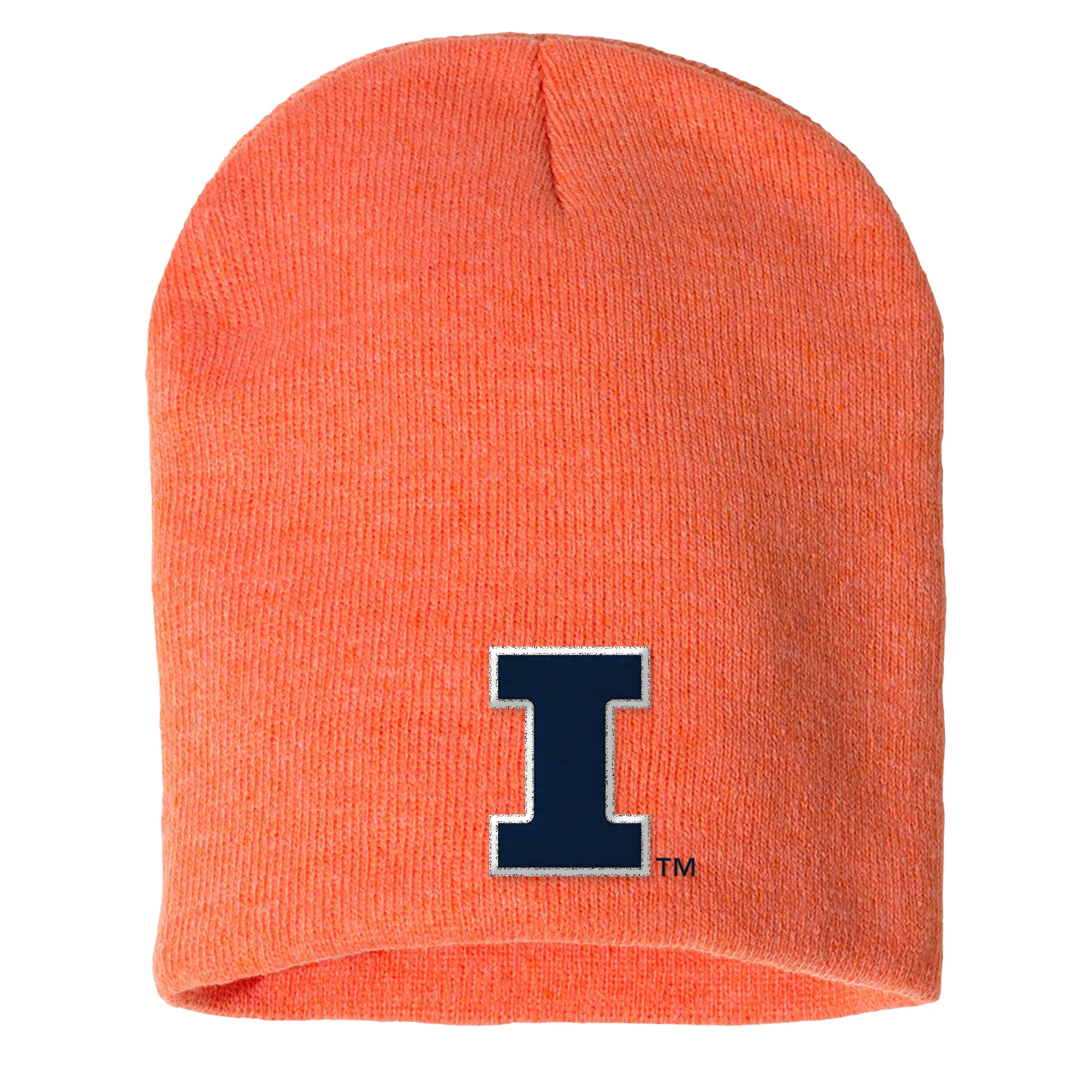 Illinois Primary Logo Solid Knit Beanie - Image 2