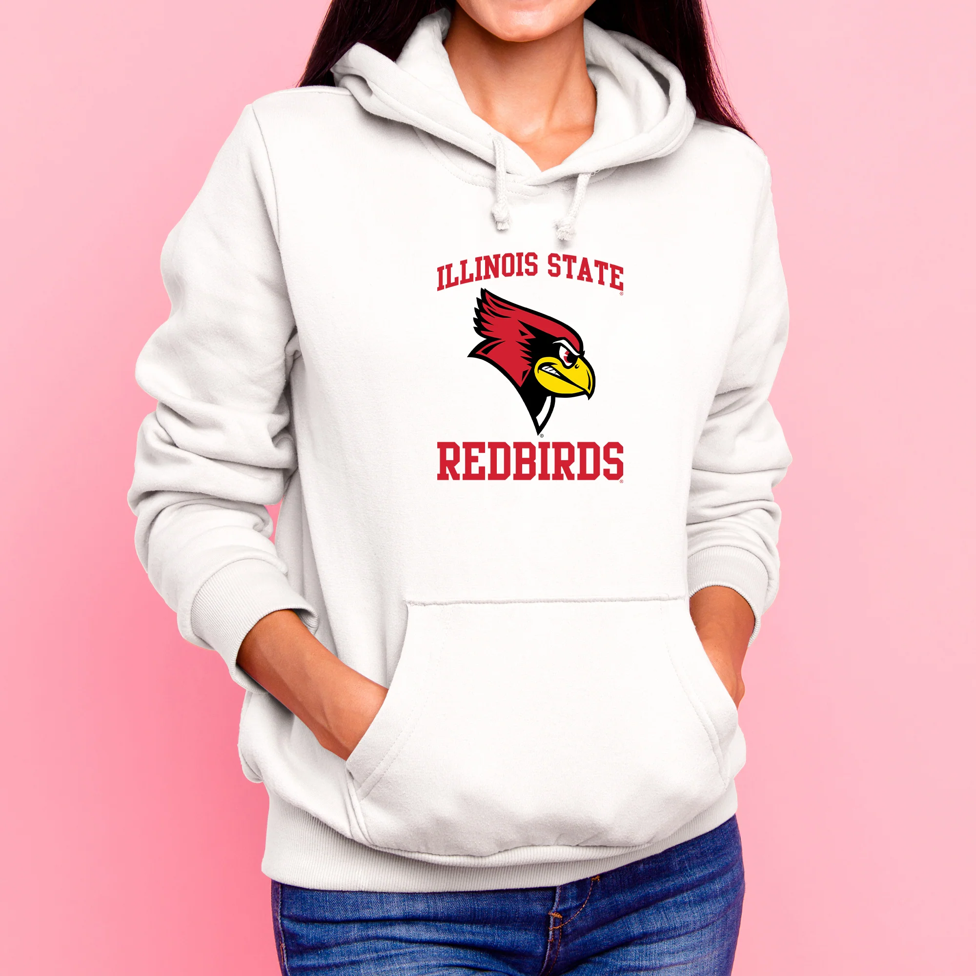 Illinois State Redbirds Arch Logo Hoodie - Image 6