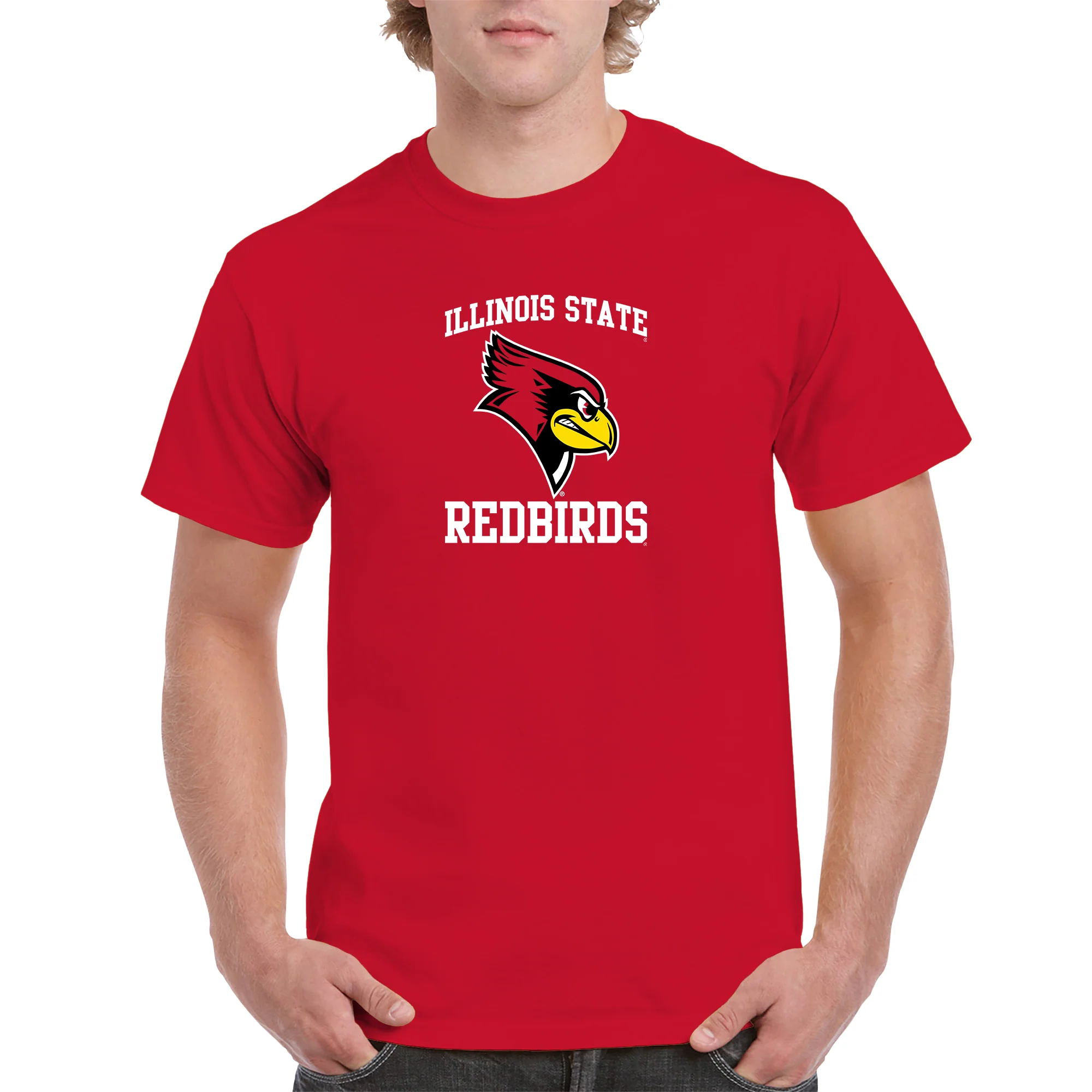 Illinois State Redbirds Arch Logo T-Shirt - Image 4
