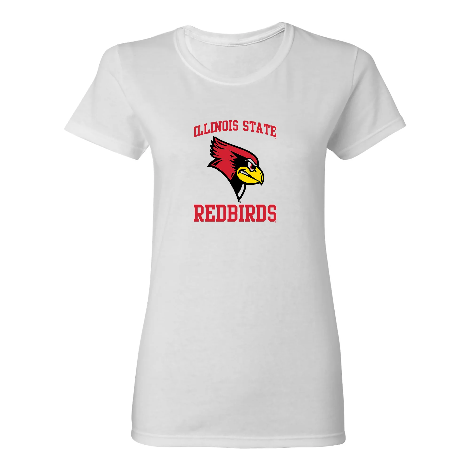 Illinois State Redbirds Arch Logo Women's T-Shirt - Image 2