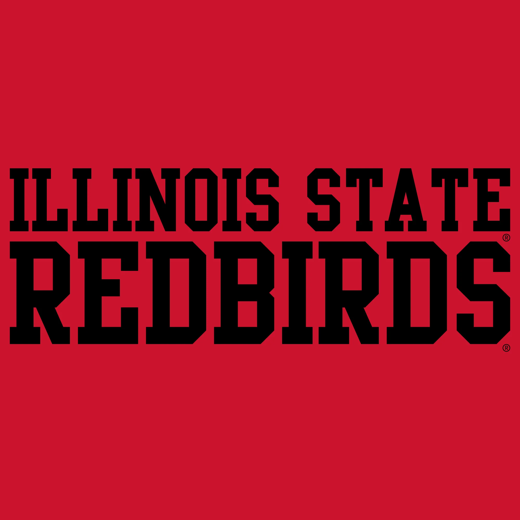 Illinois State Redbirds Basic Block Hoodie - Red - Image 2