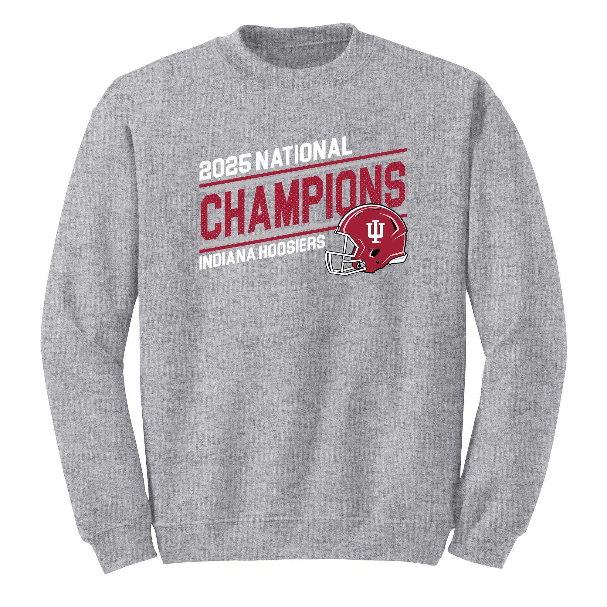 Indiana 2025 Football Champions Action Play Crewneck - Image 2