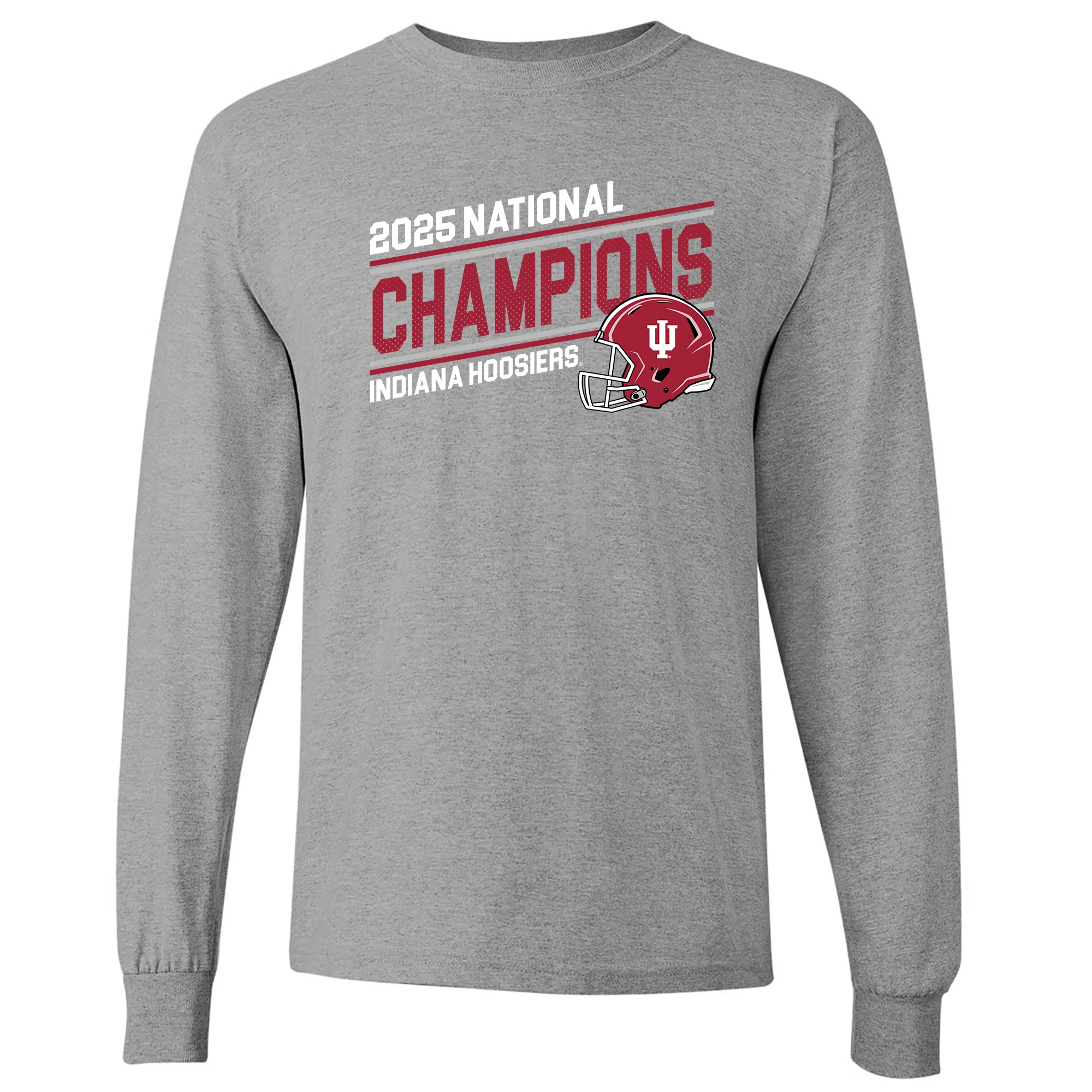 Indiana 2025 Football Champions Action Play Long Sleeve - Image 2