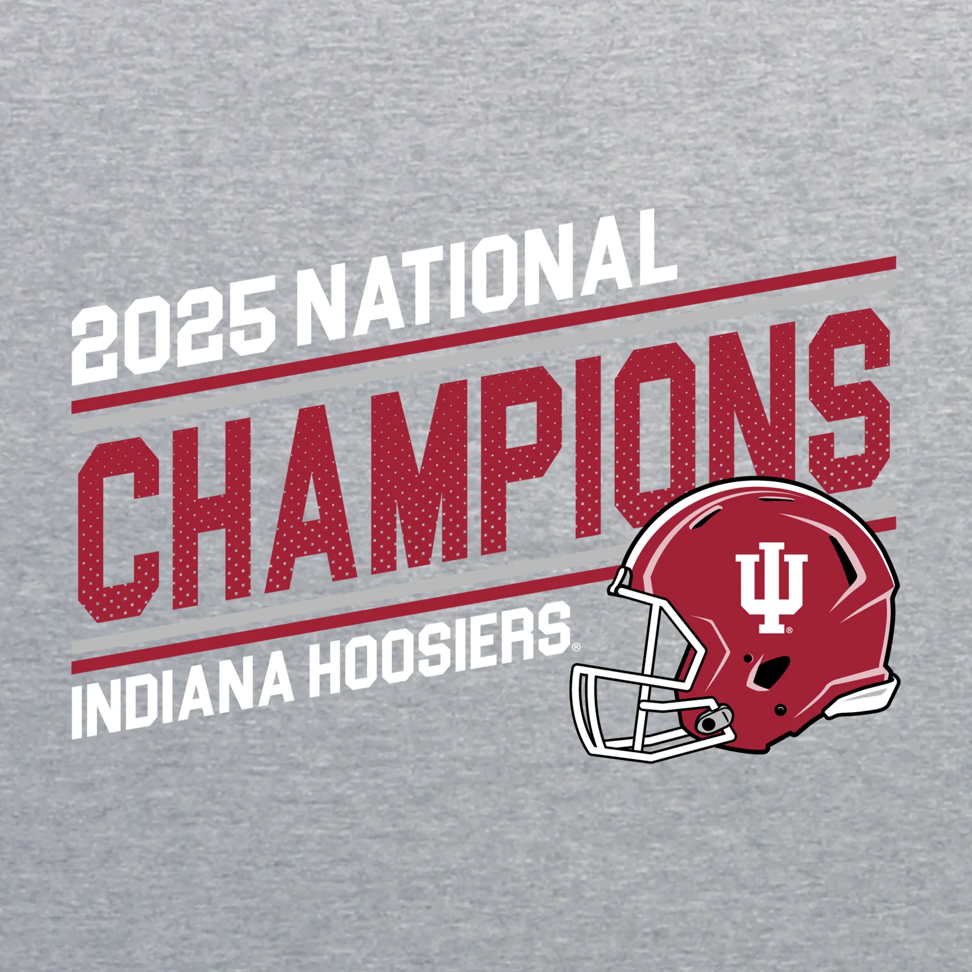 Indiana 2025 Football Champions Action Play Hoodie - Image 5