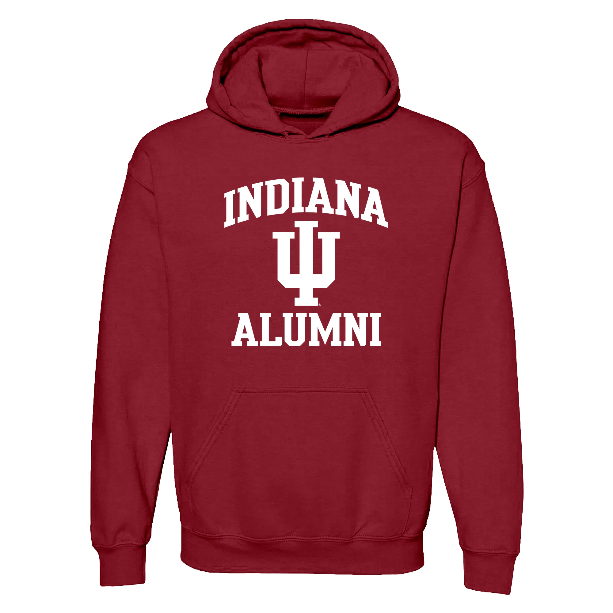 Indiana Arch Logo Alumni Hoodie - Cardinal