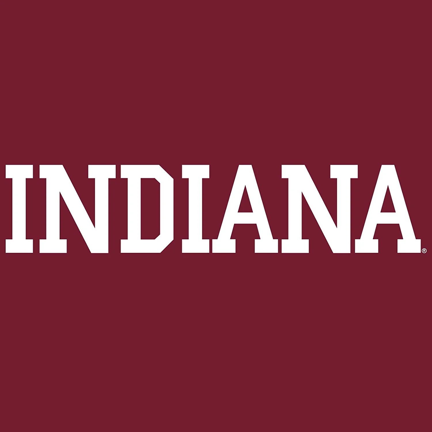 Indiana Basic Block Crewneck - Cardinal - Image 2