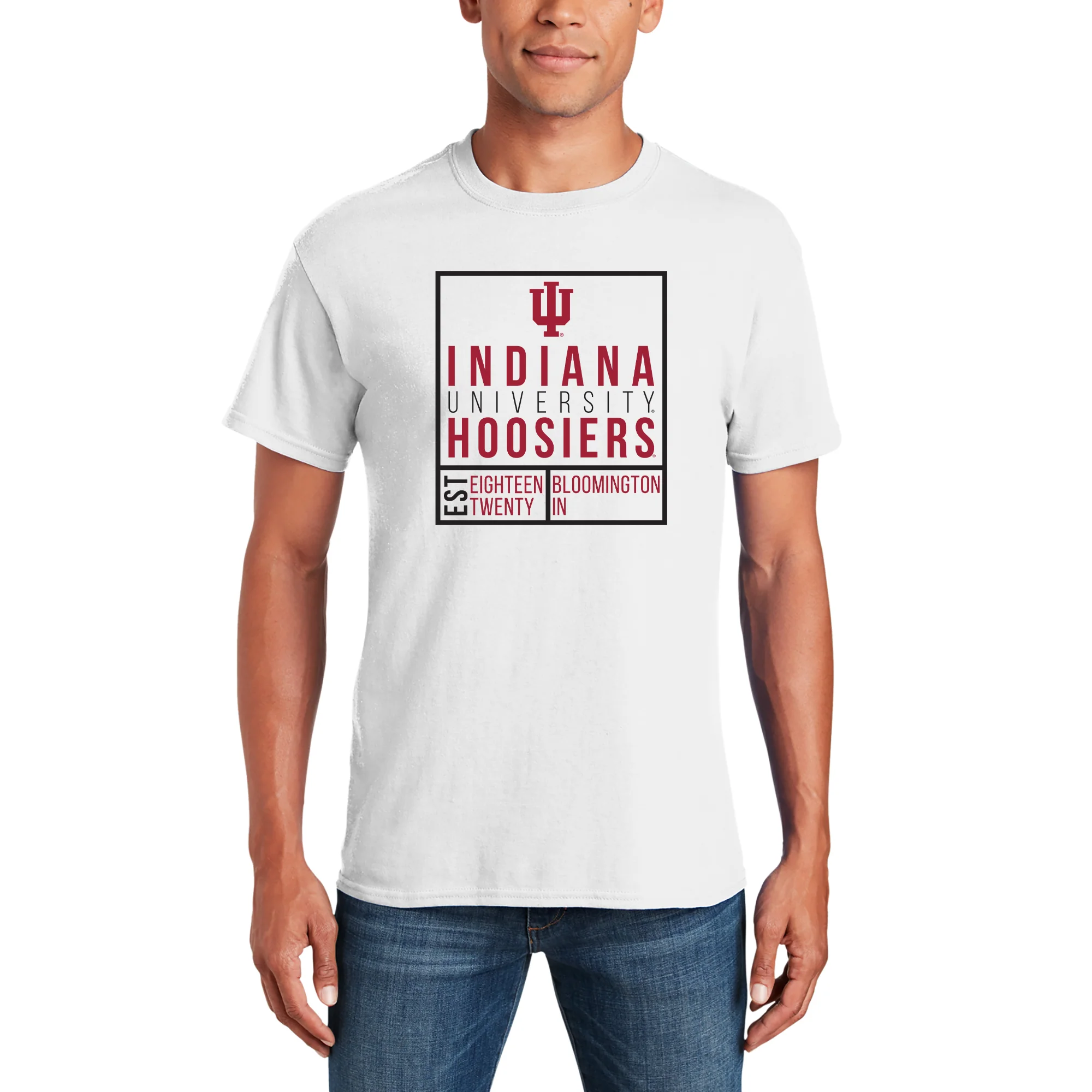 Indiana Box Label T Shirt - White - Image 3