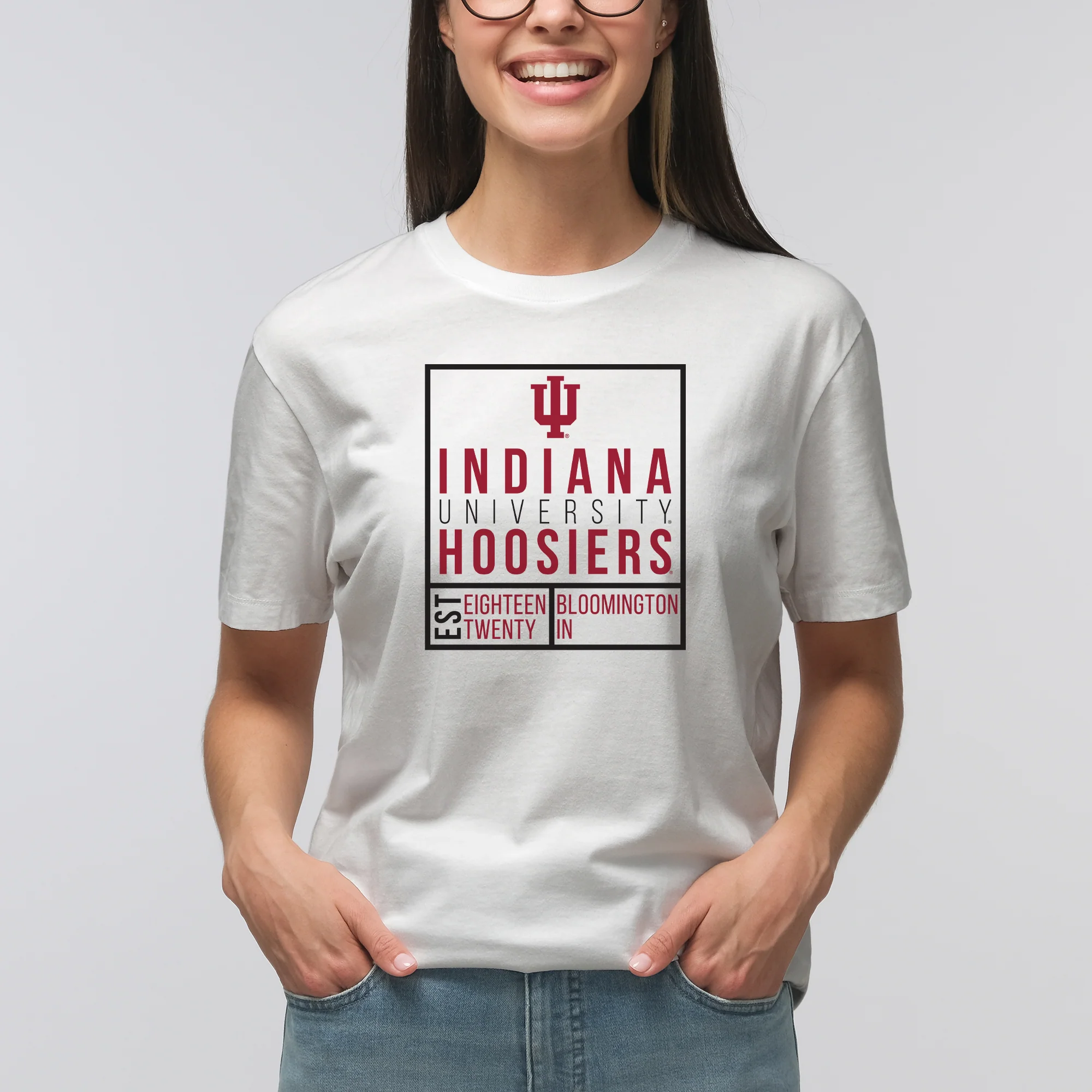 Indiana Box Label T Shirt - White - Image 4
