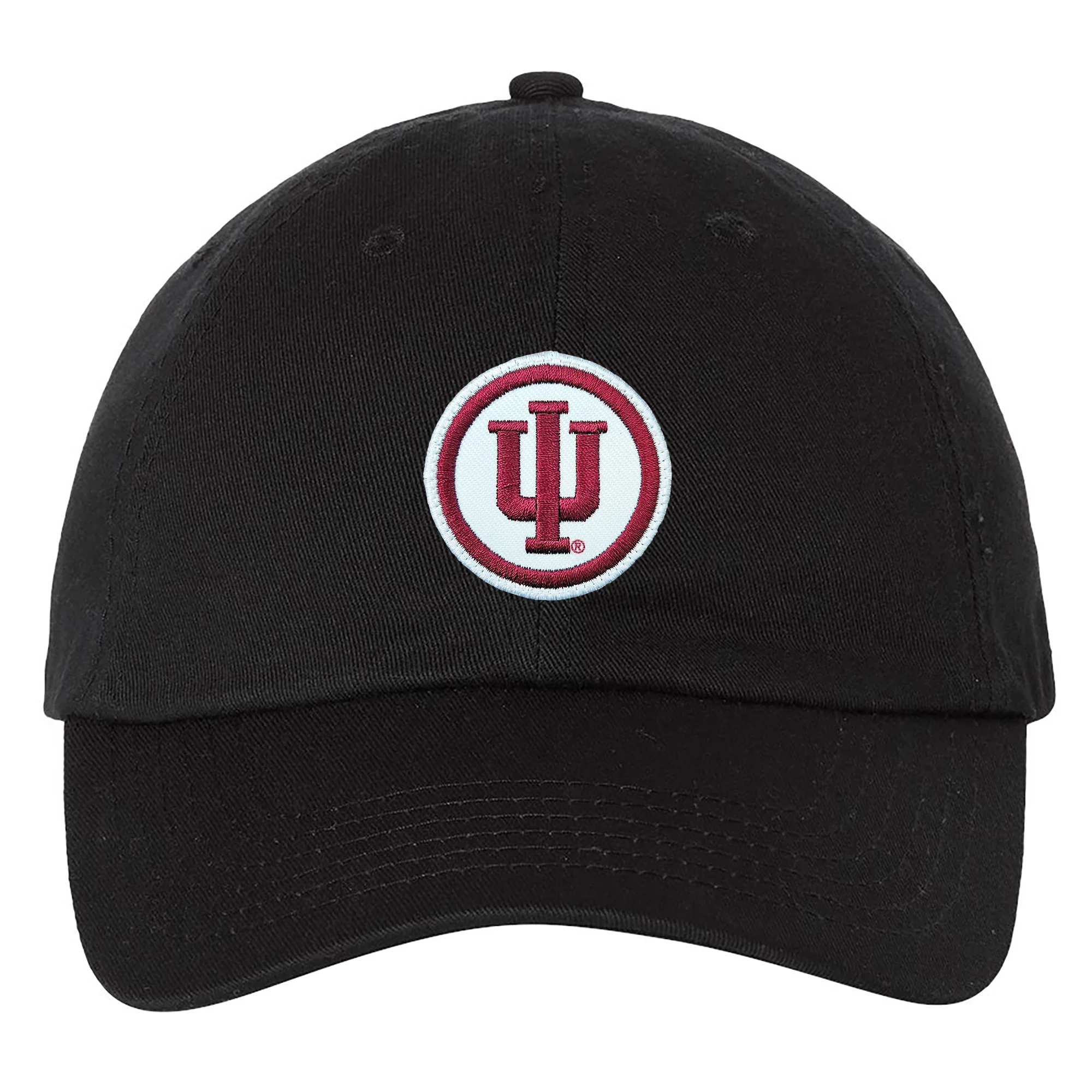 Indiana Circle Logo Patch Adult Bio-Washed Classic Dad Hat - Image 2